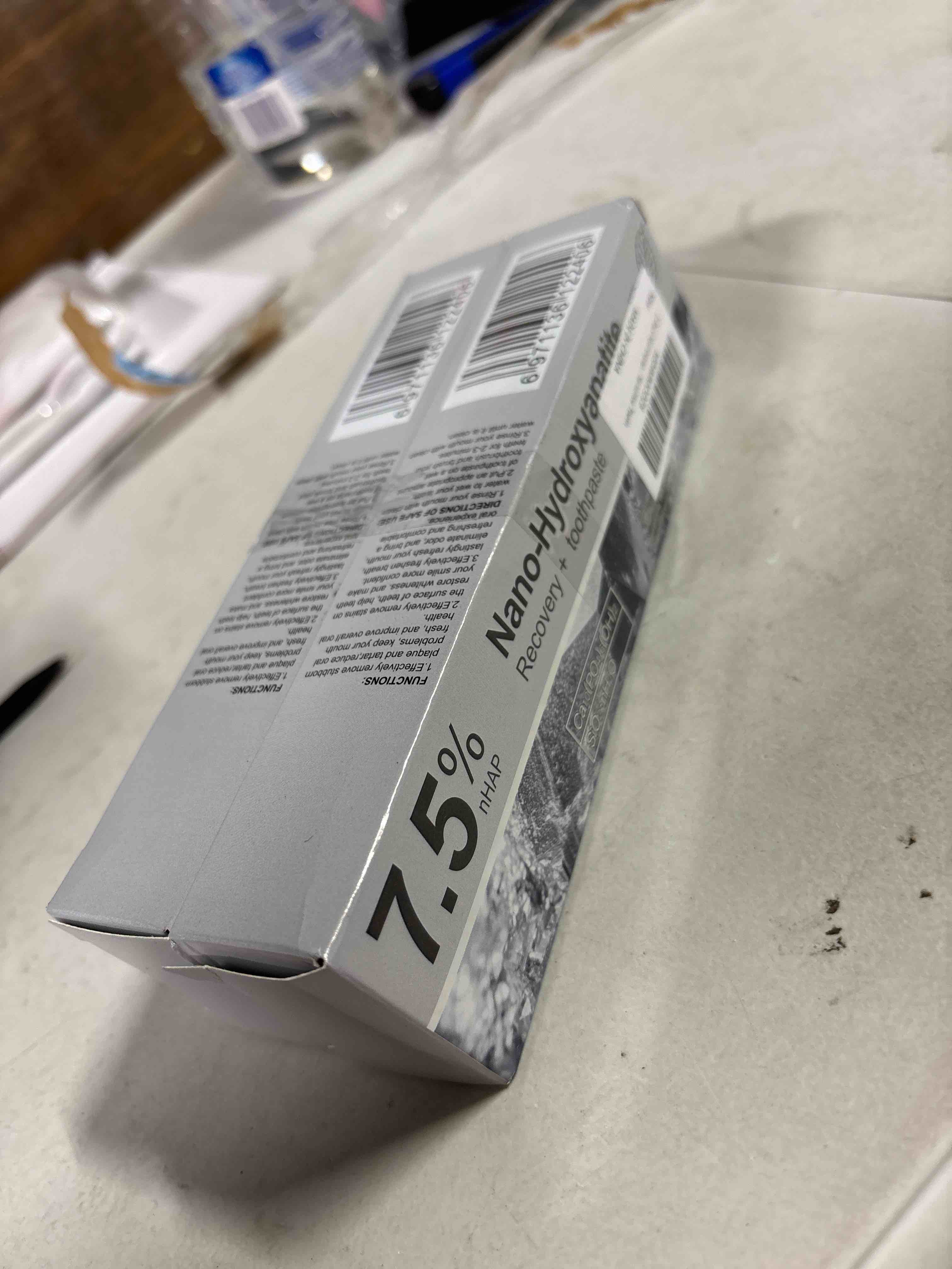 2 Pack Hydroxyapatite Toothpaste for Advanced Enamel Protection, 2 * 120g - Gentle and Effective For