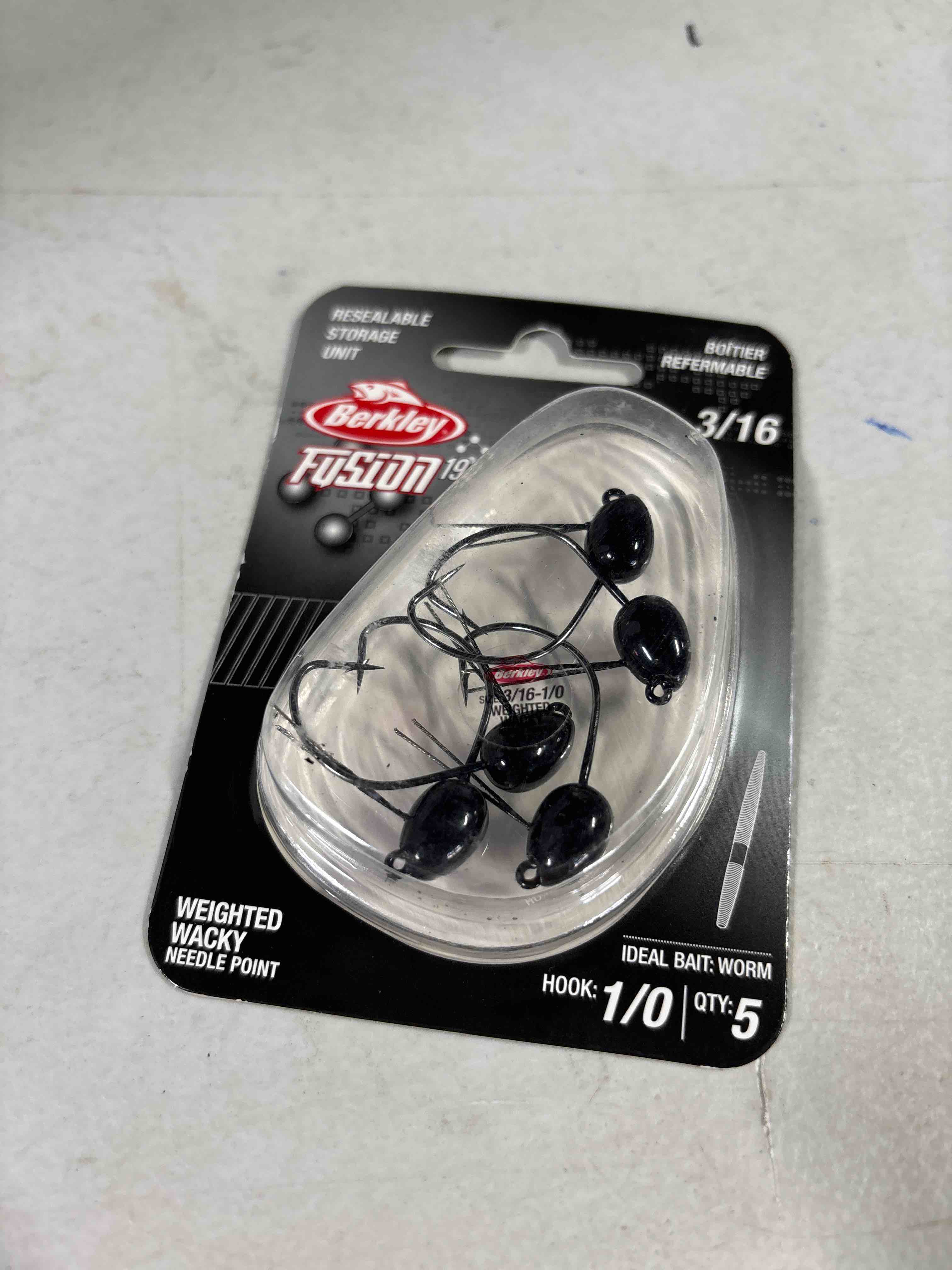 Berkley Fusion19 Weighted Wacky Heads.