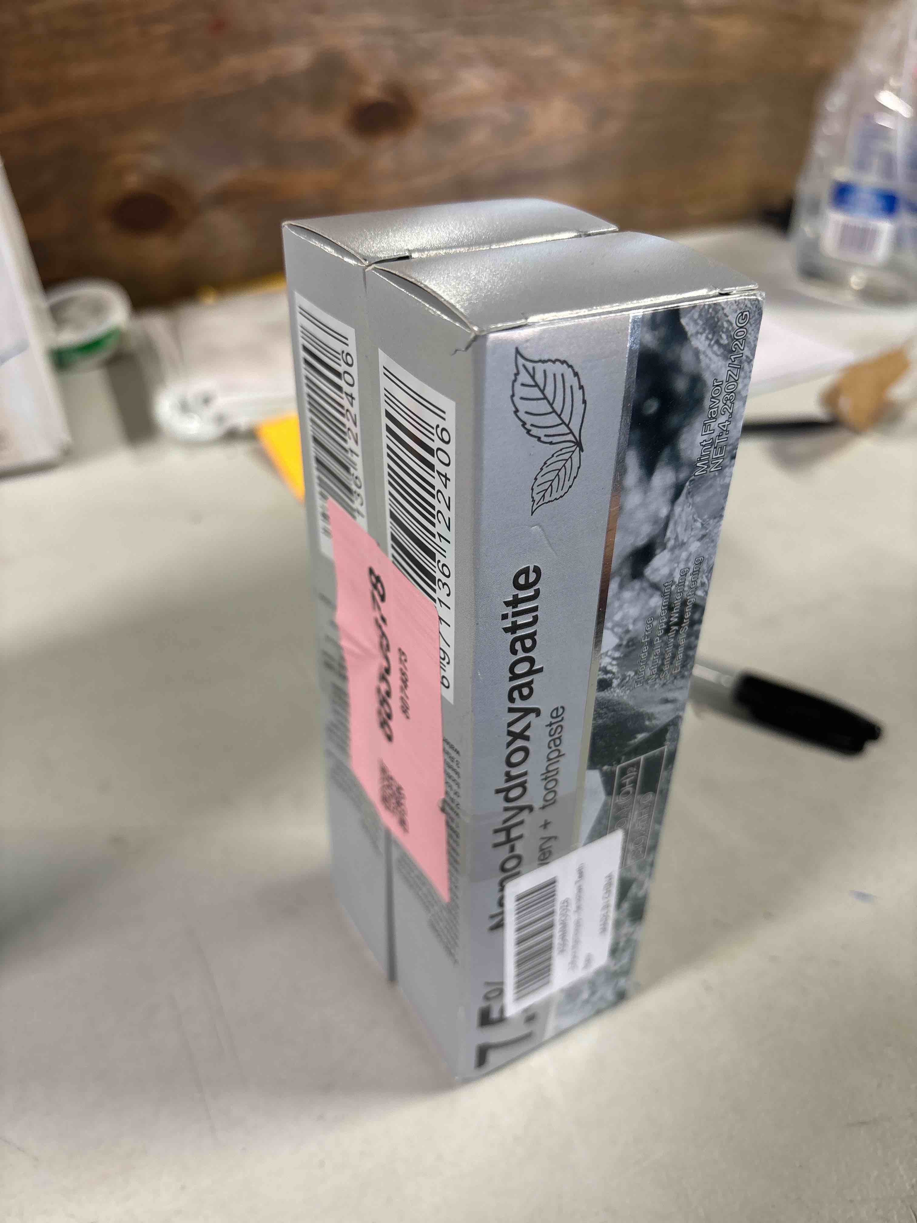 2 Pack Hydroxyapatite Toothpaste for Advanced Enamel Protection, 2 * 120g - Gentle and Effective For