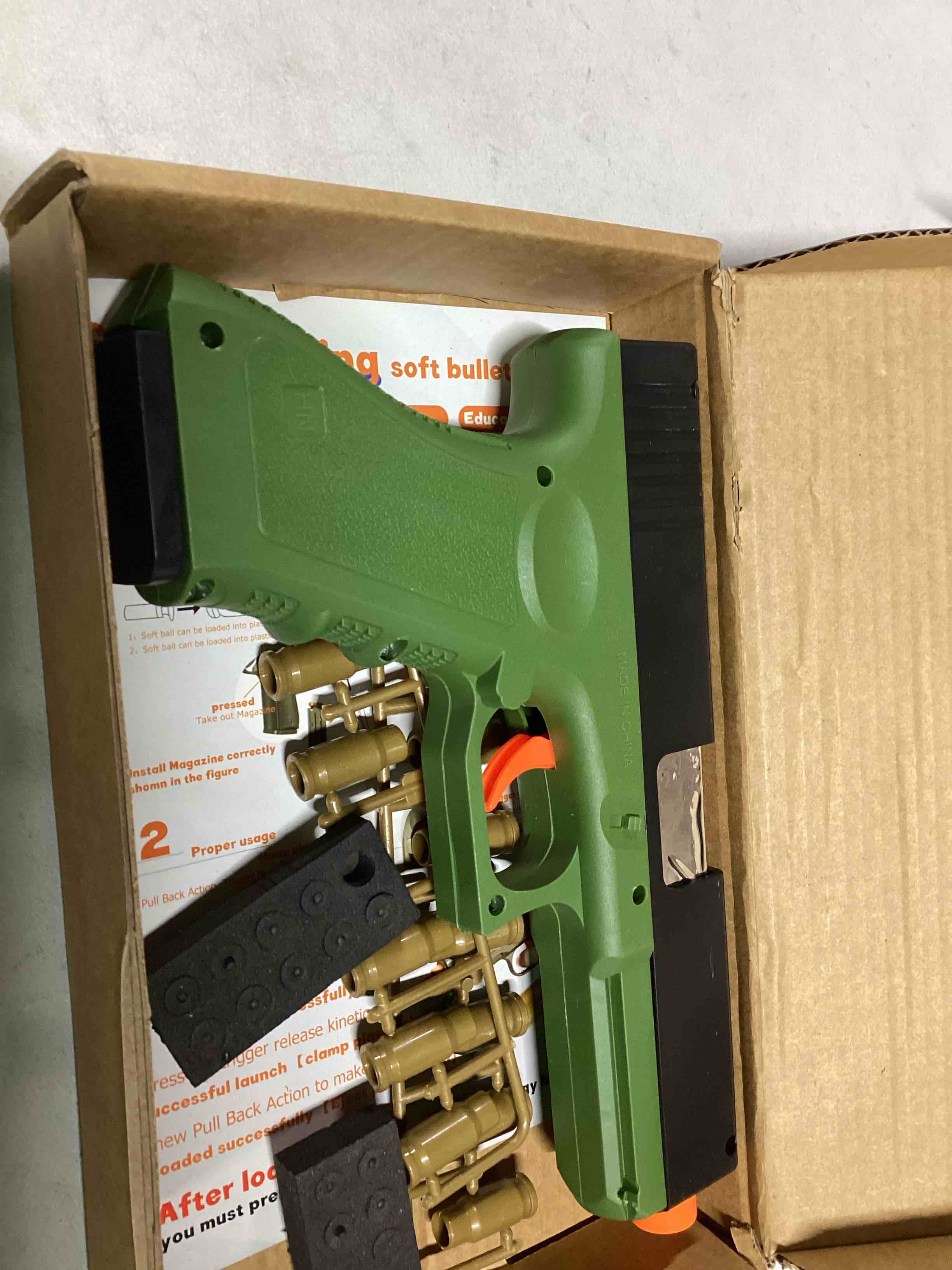 she’ll ejecting softball bullet blaster