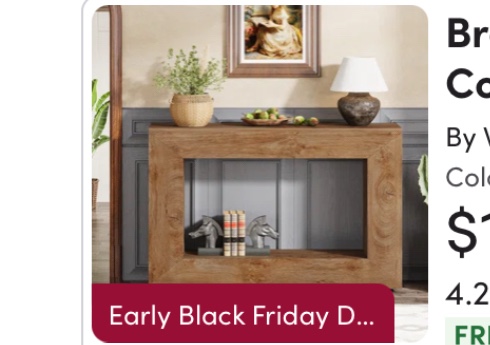 Breisch 47.2'' Console Table