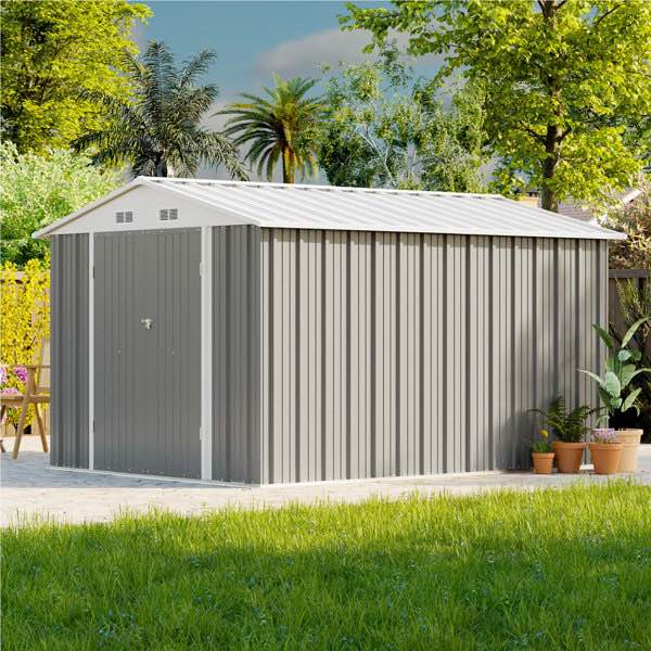 8X12 GARDEN SHED WITH SIDE DOOR