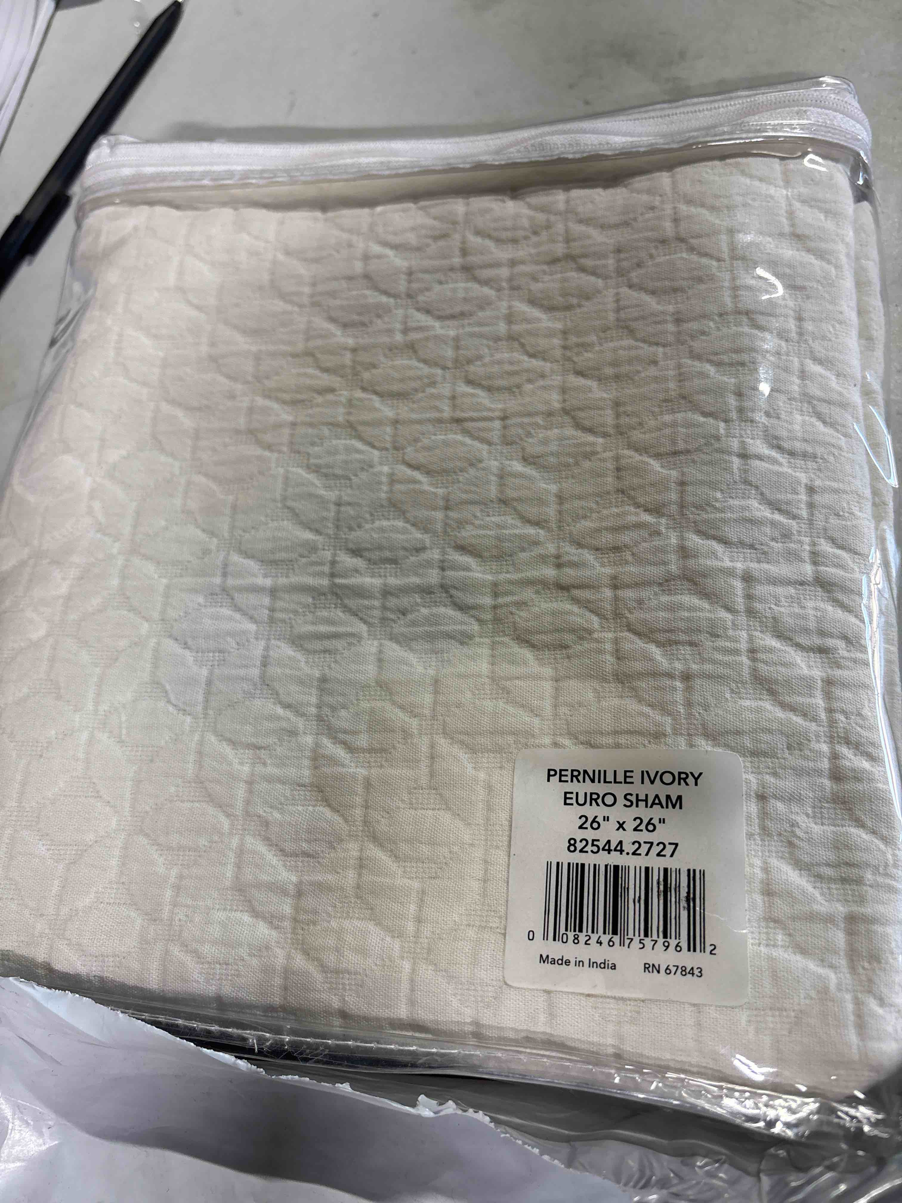 Condition photo showing Good Condition for Aerin Square Cotton Pillow Cover