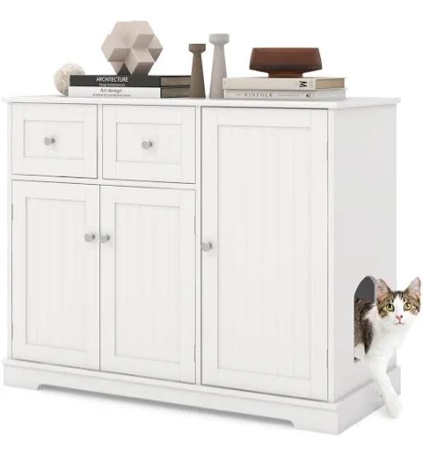 storage car litter box enclosure 