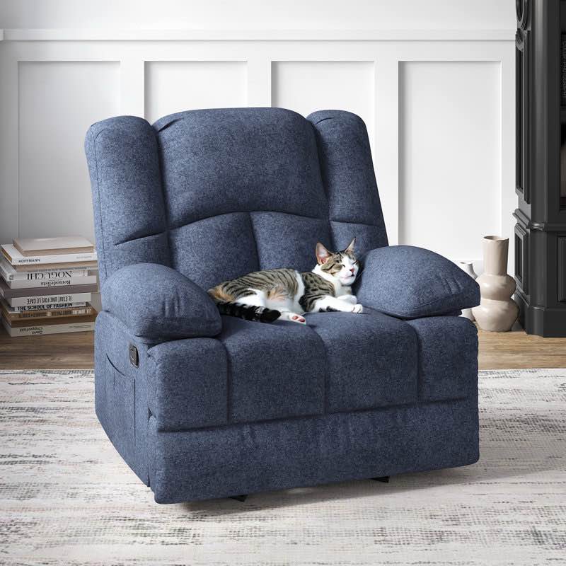 Catherne 40.1" Wide Upholstered Recliner