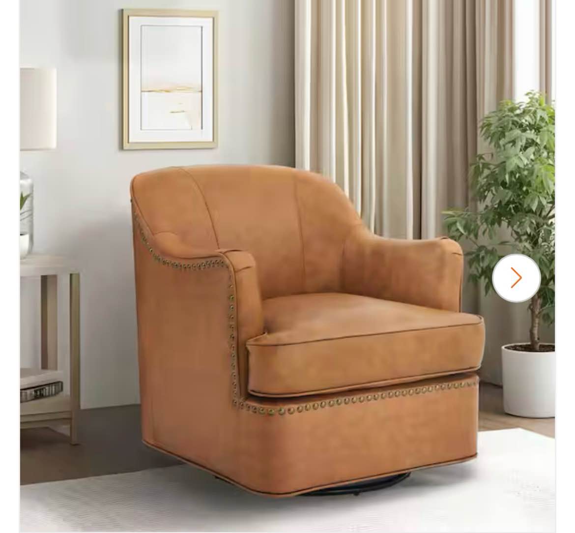 Fazio series swivel accent chair
