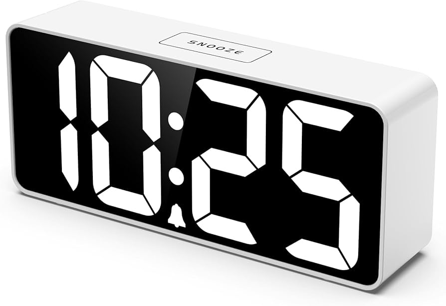 Sleek Digital Alarm Clock