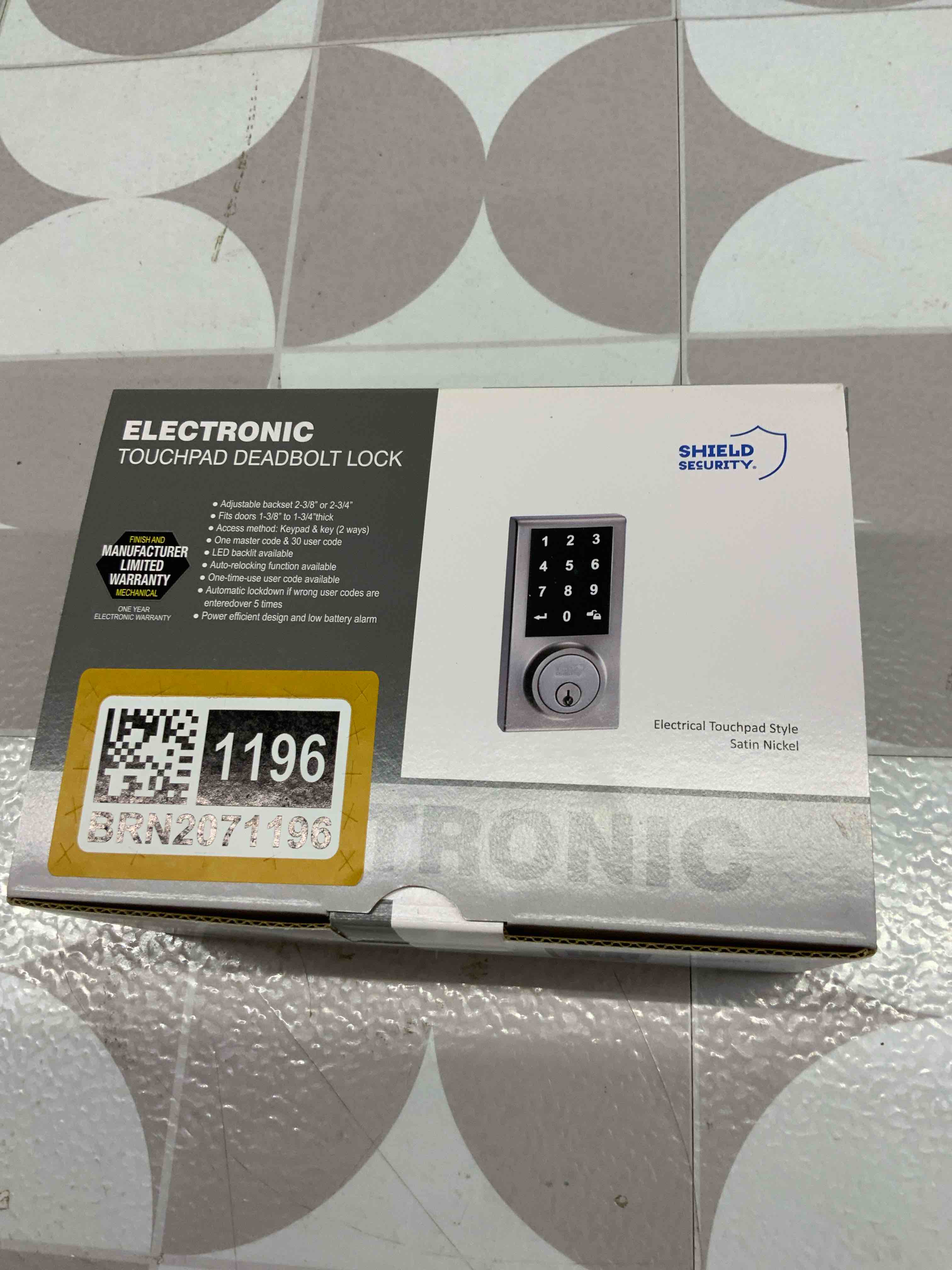 Electronic Keypad Lock
