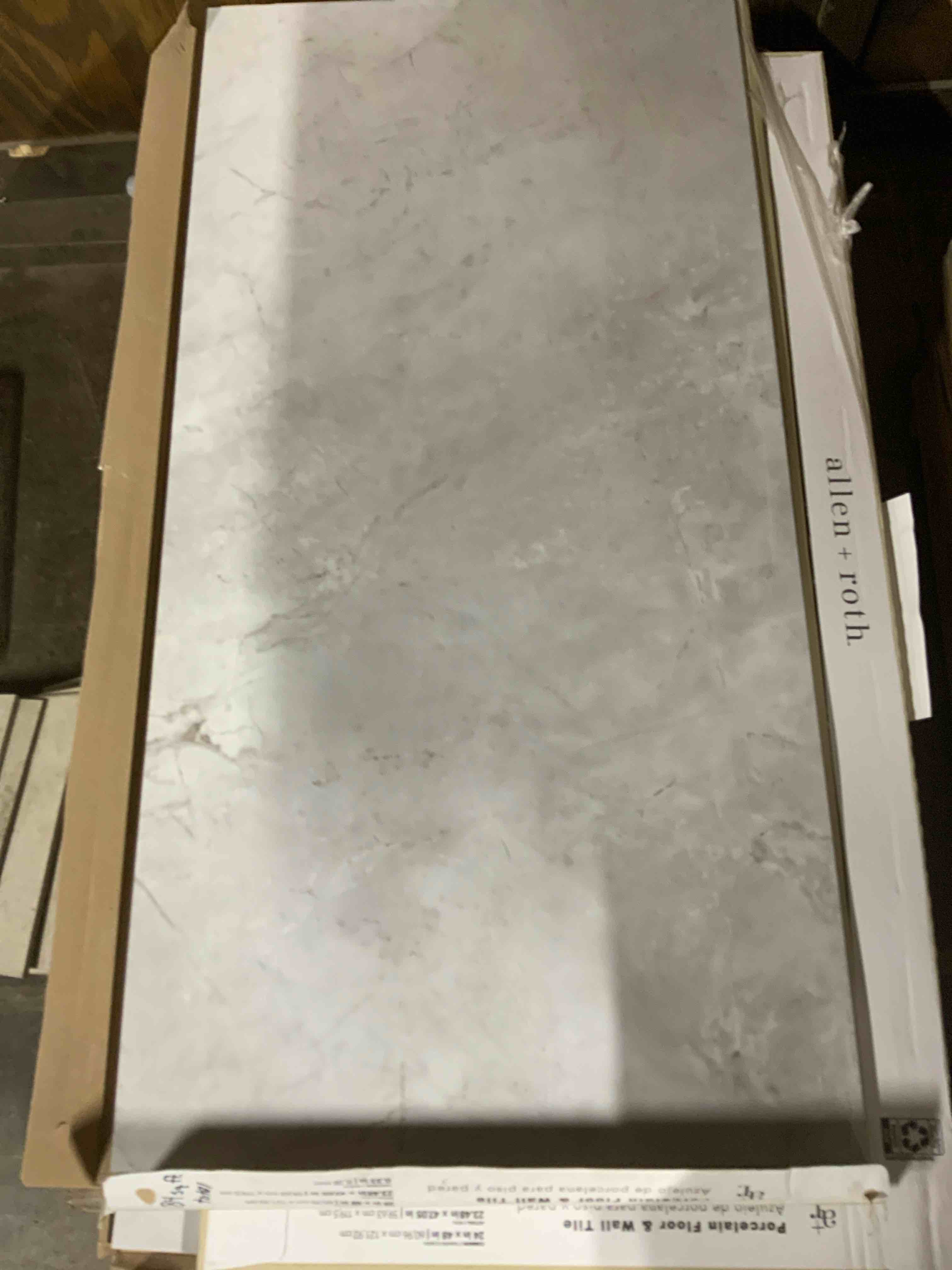 Allen & Roth 23 Pieces of 24” x 48” Porcelain Floor & Wall Tile= 176.41sq. ft. 