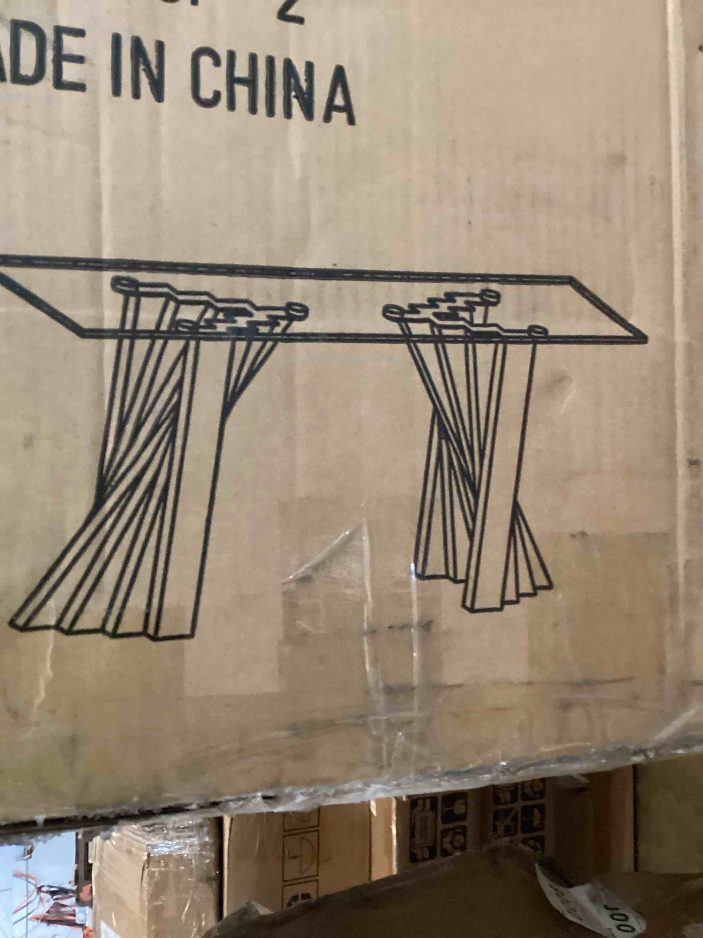 Dazzlyn Living Room Table Legs Only