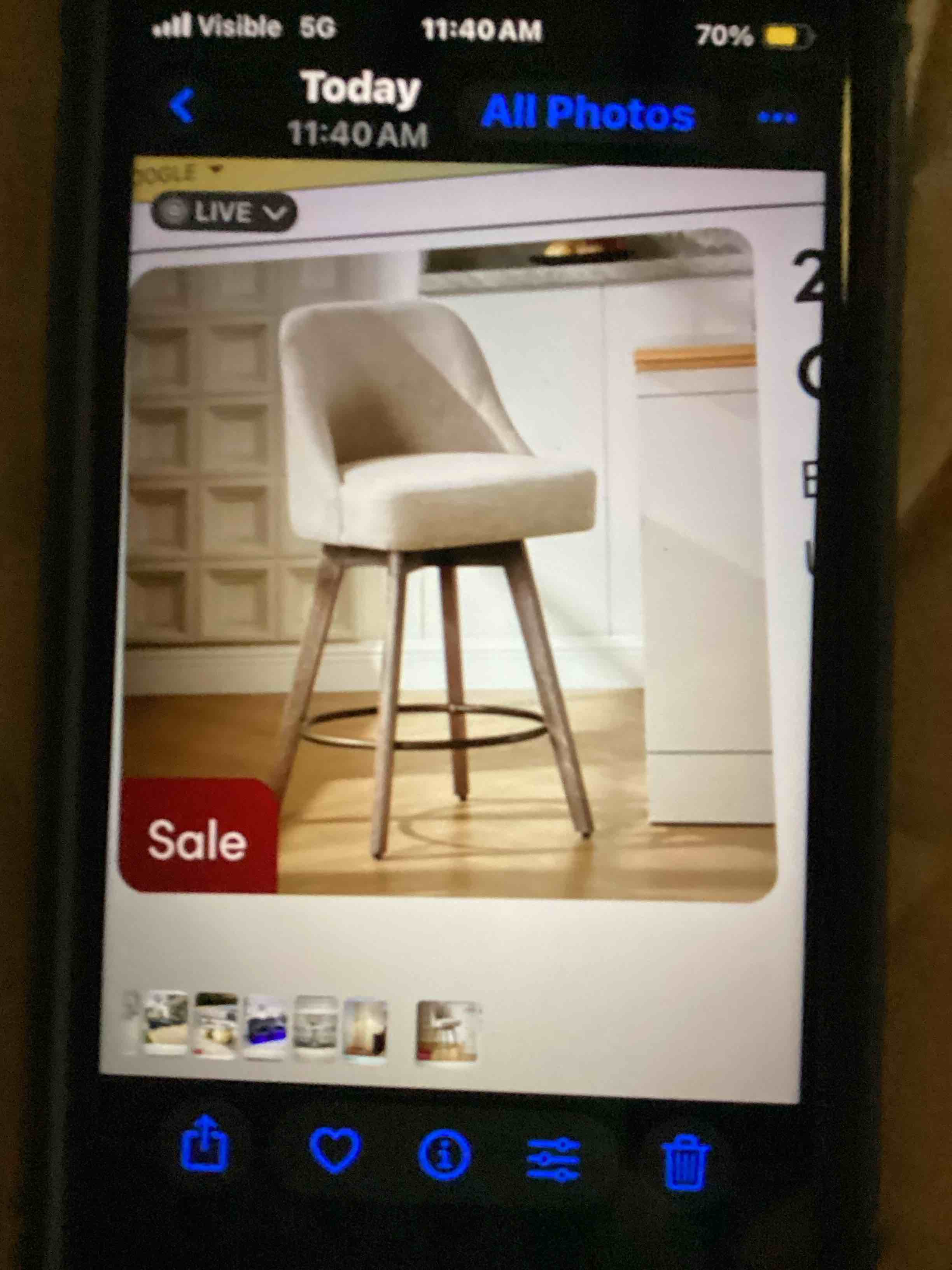 Swivel Counter & Bar Stool
