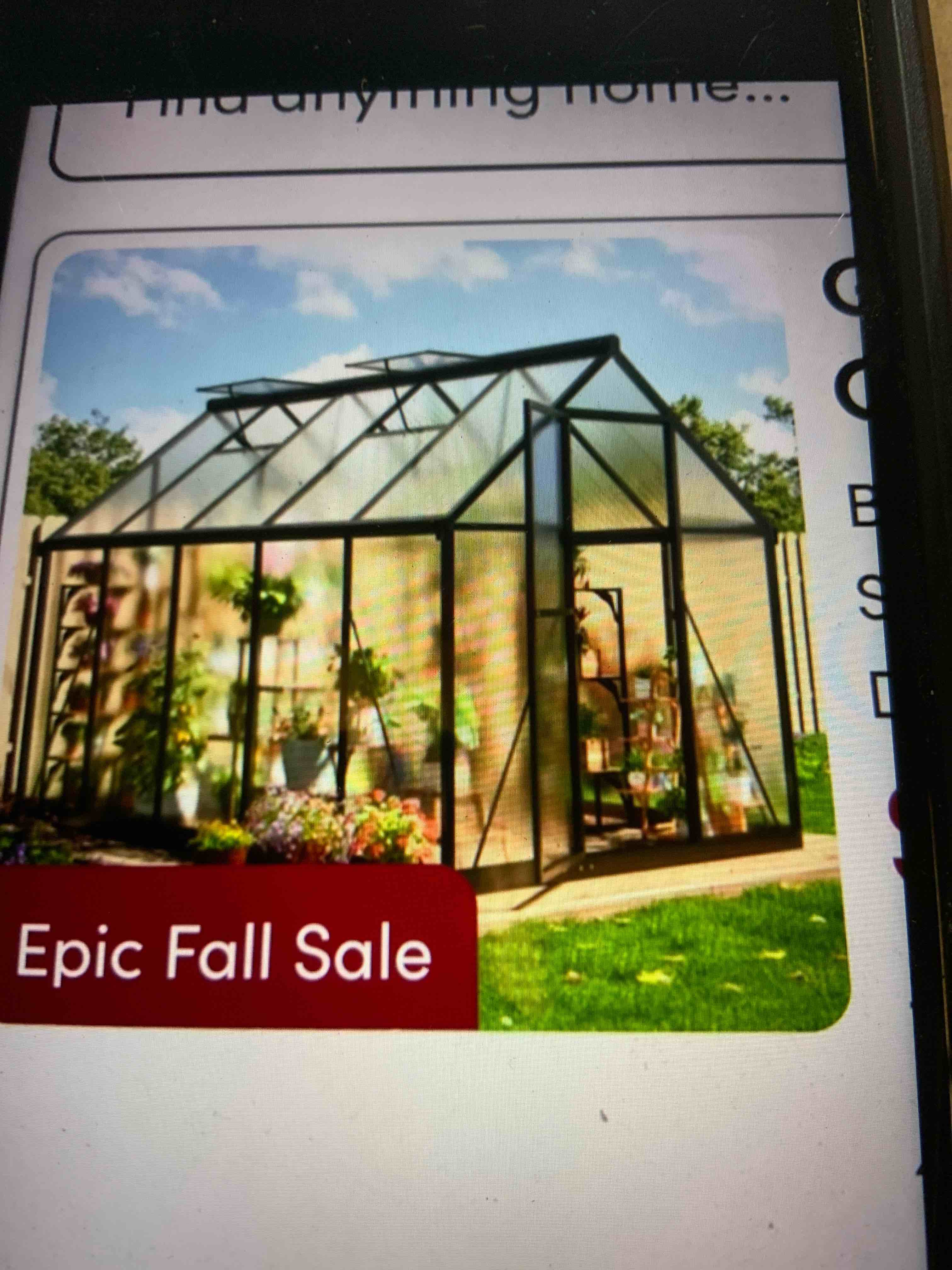 outdoor greenhouse, walk-in greenhouse, polycarbonate green house with uv protection, heavy duty greenhouse with windproof aluminum frame, roof vent & quick-install design for backyard or garden use