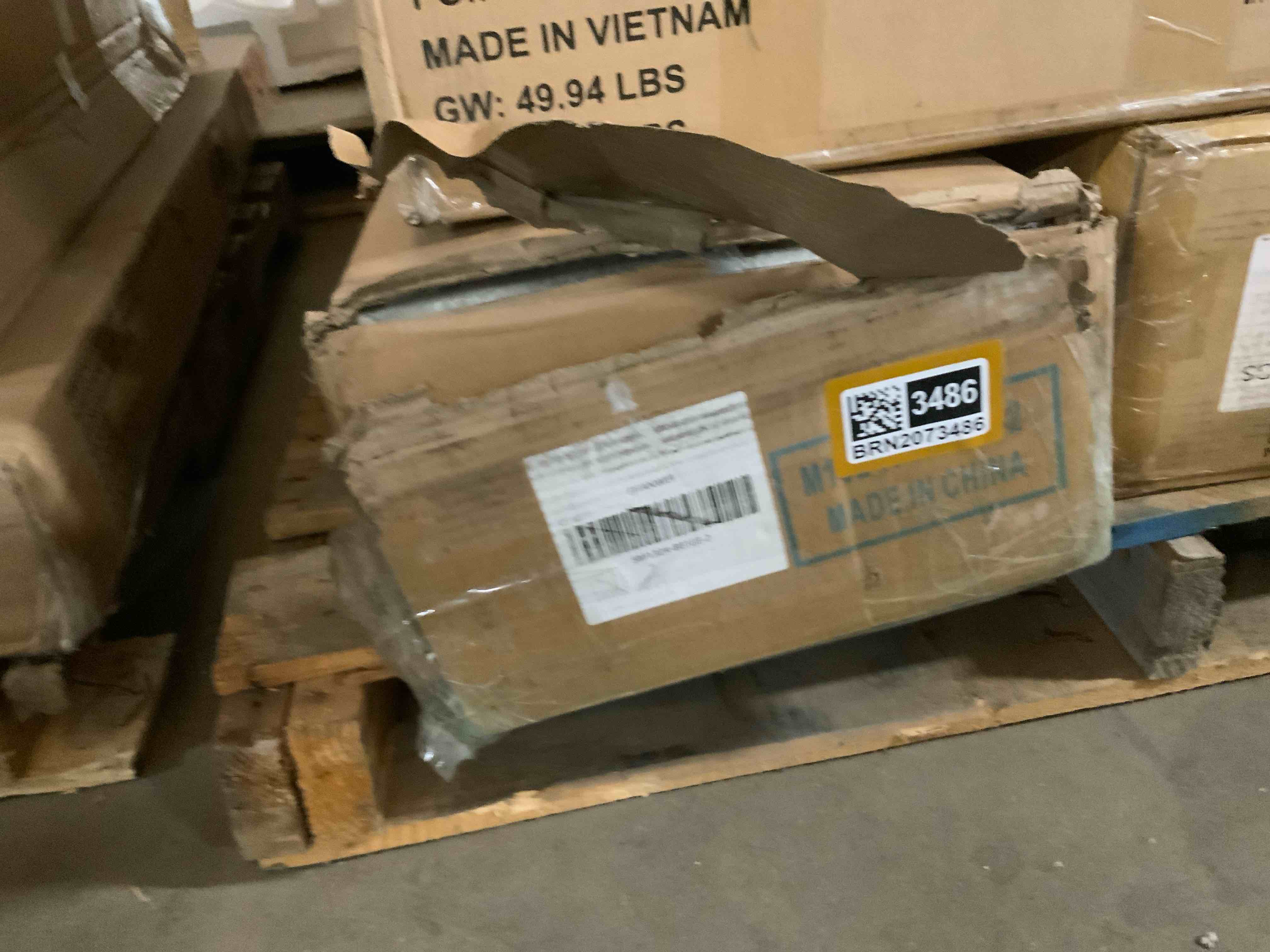 Morghen Upholstered Platform Bed With Extra High Headboard And 2 Extra Large Capacity Drawers