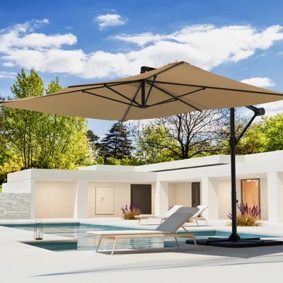Base for Cantilever Umbrella Rectangular patio Offset Umbrella