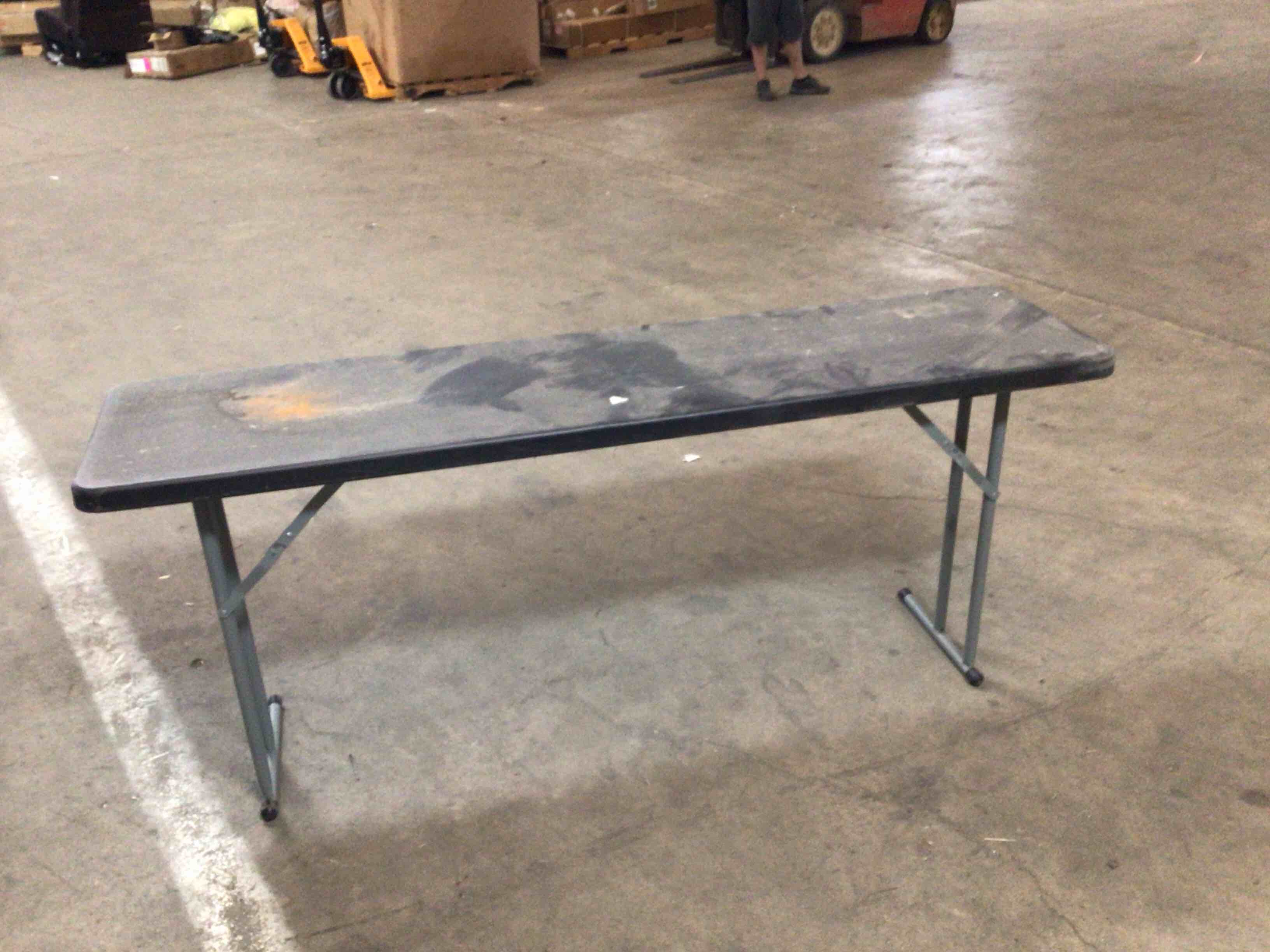 Black Folding Table 