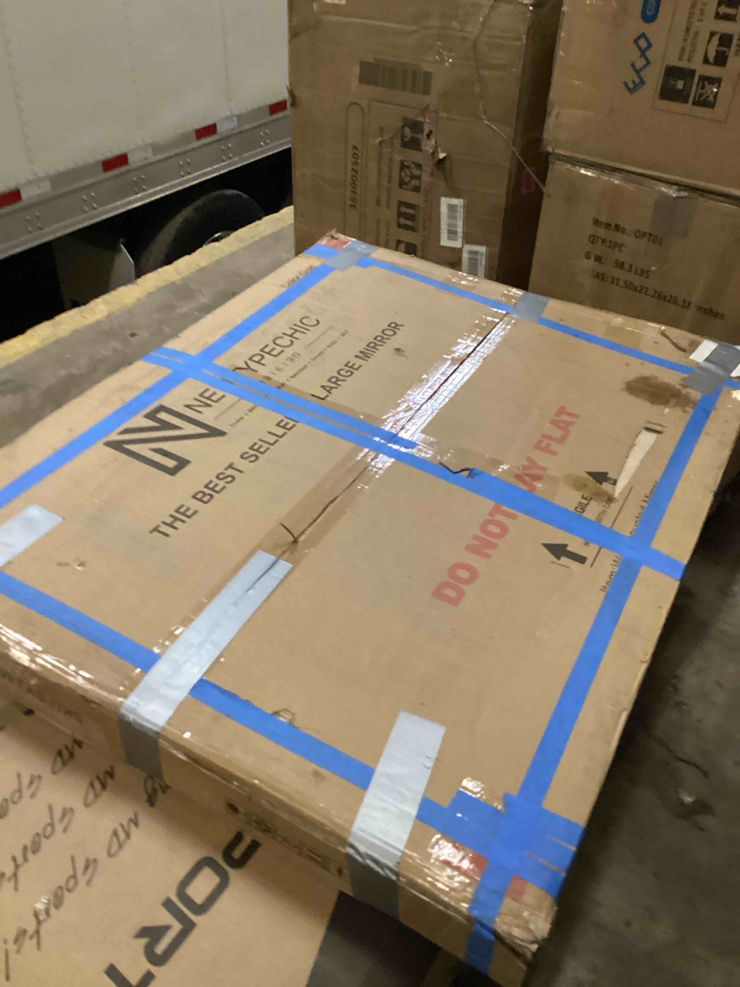 margulies metal arch wall mirror