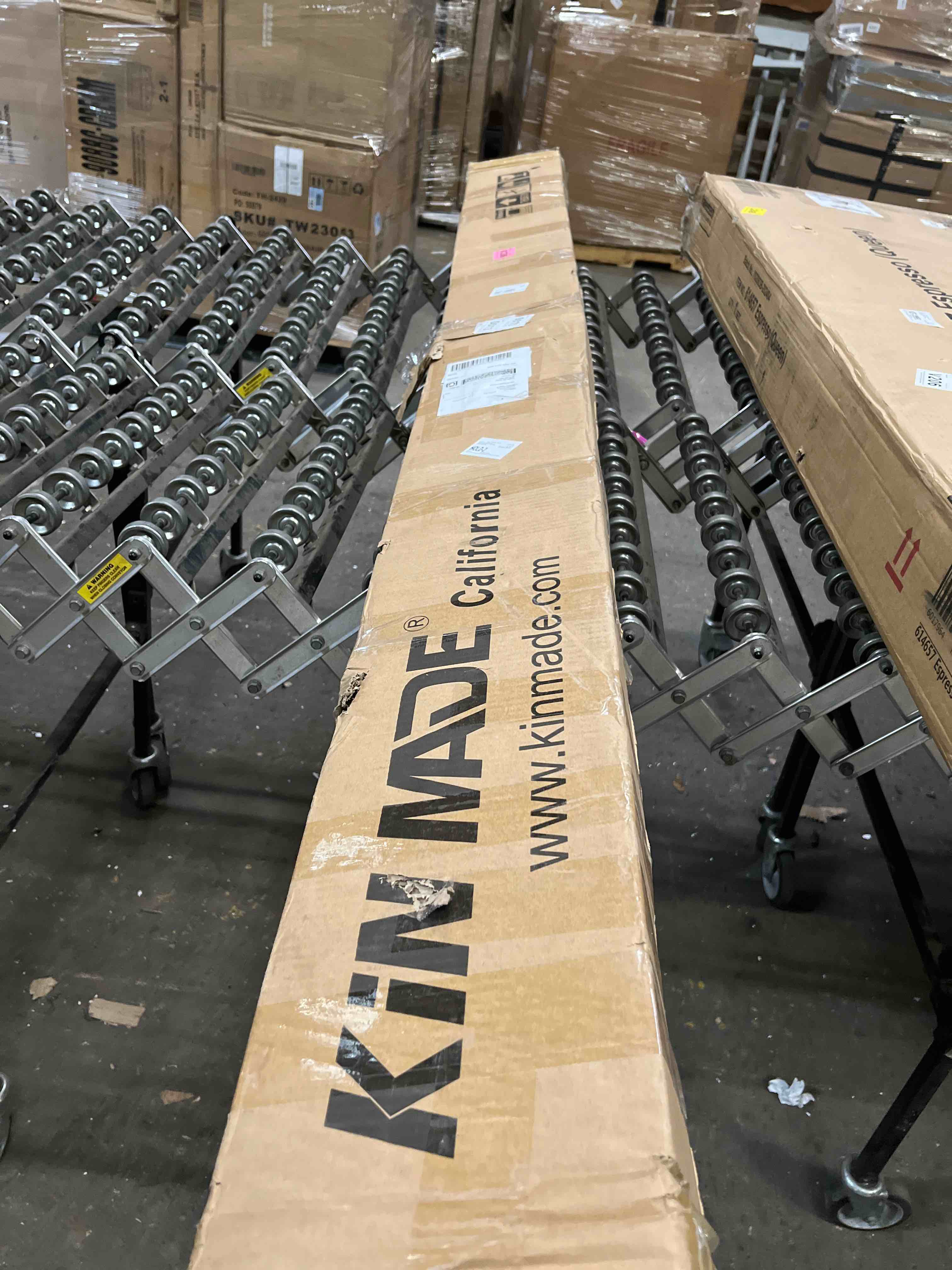 Condition photo showing As Is for Library Ladder,Iron Wood Staircase(Including Sliding Hardware)