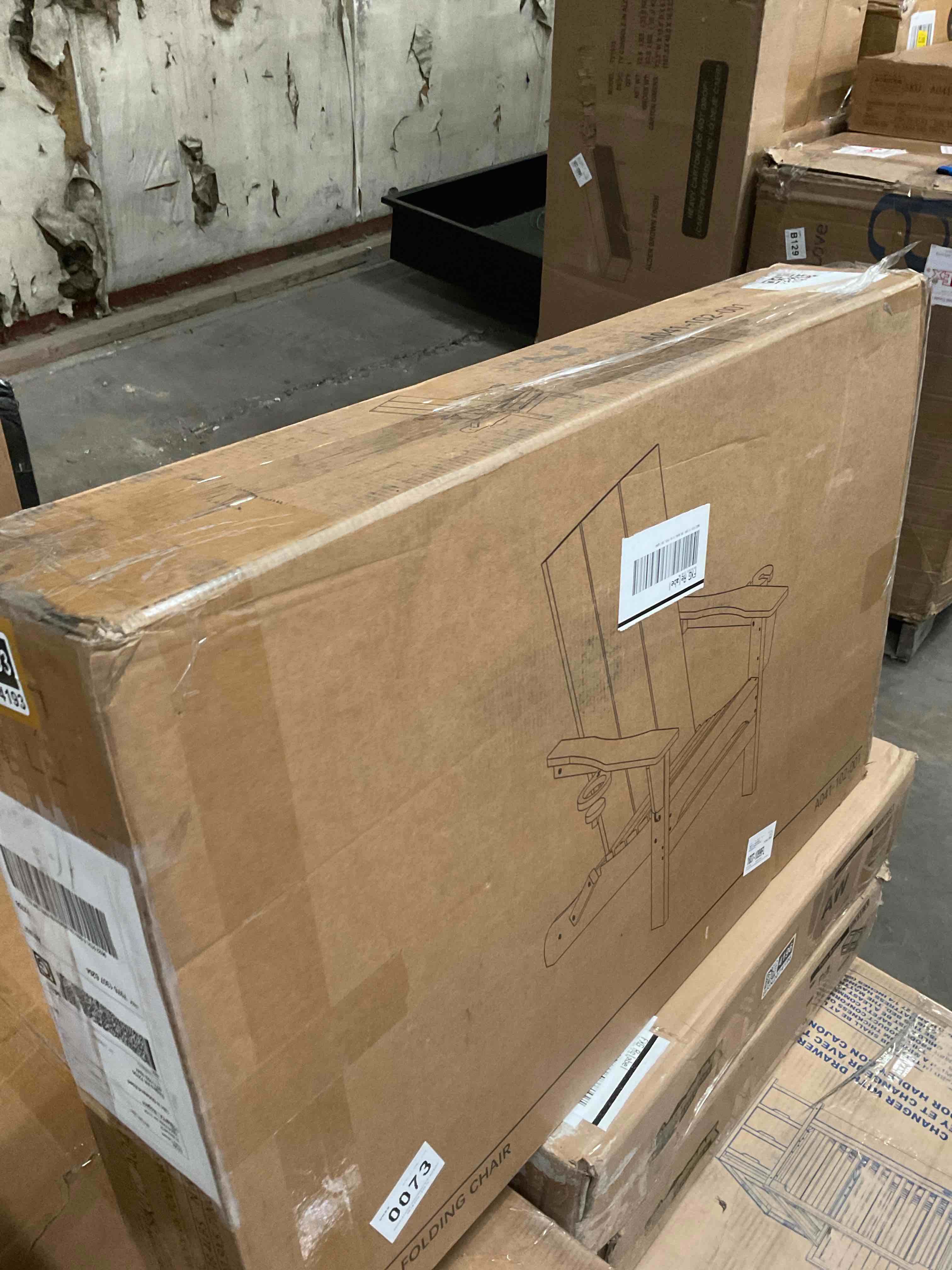 wolak high density polyethylene folding adirondack chair with double cup holder