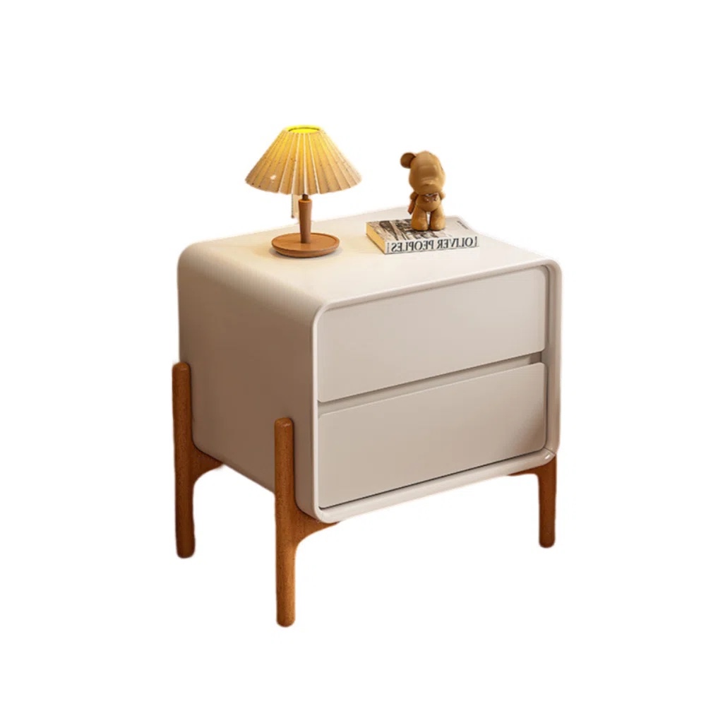 1 piece, high-end bedside table 15.75 inches wide, minimalist home bedroom, bedside table, minimalist storage cabinet