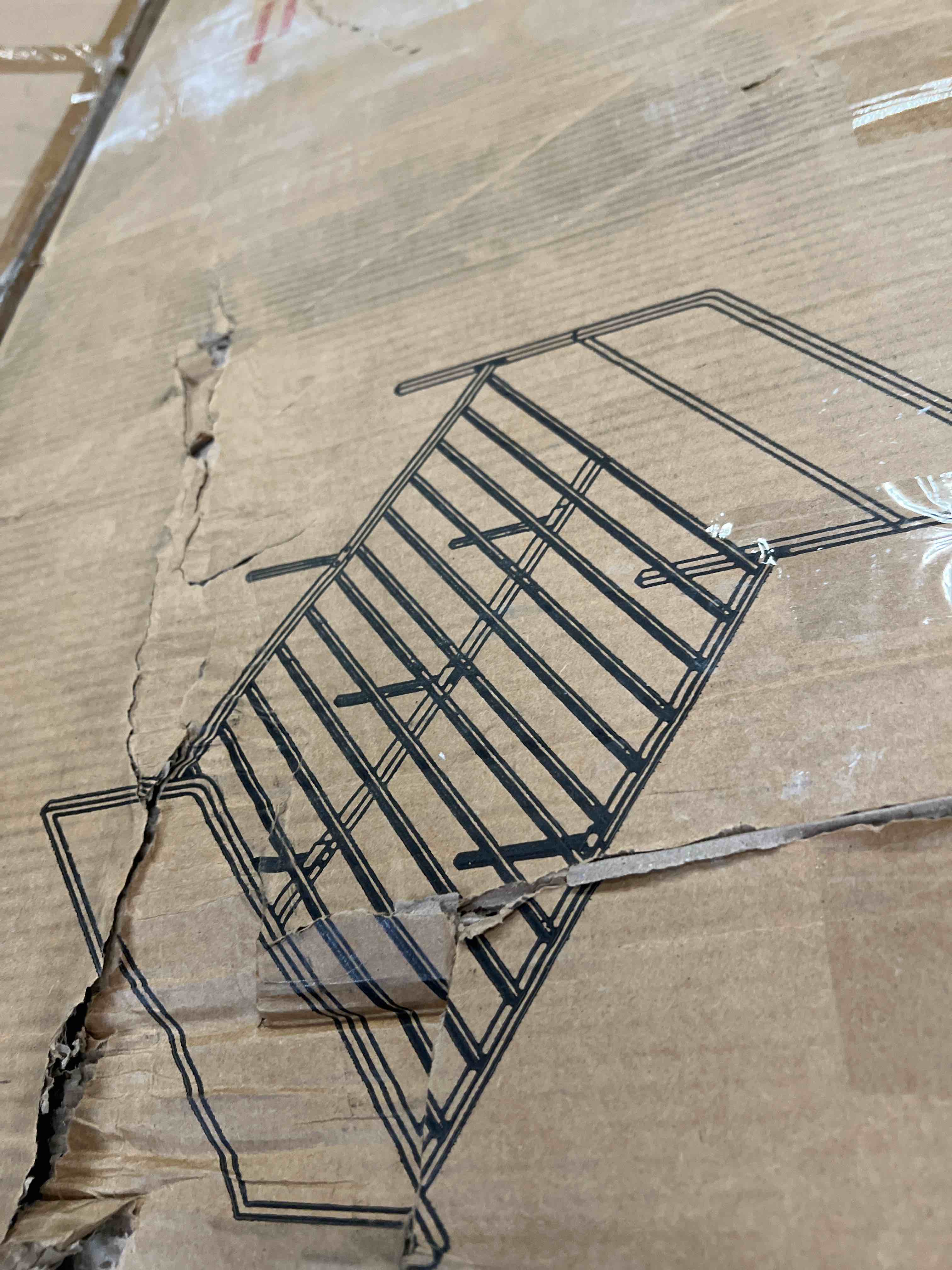 Condition photo showing Good Condition for king bed frame
