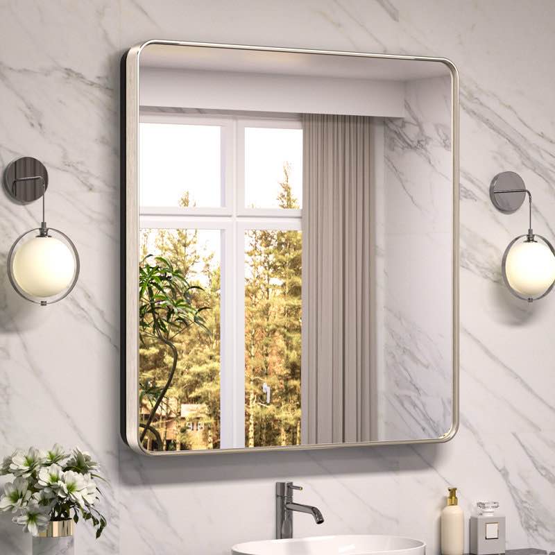 gervon rectangle recessed or surface medicine cabinet with shelves and mirror