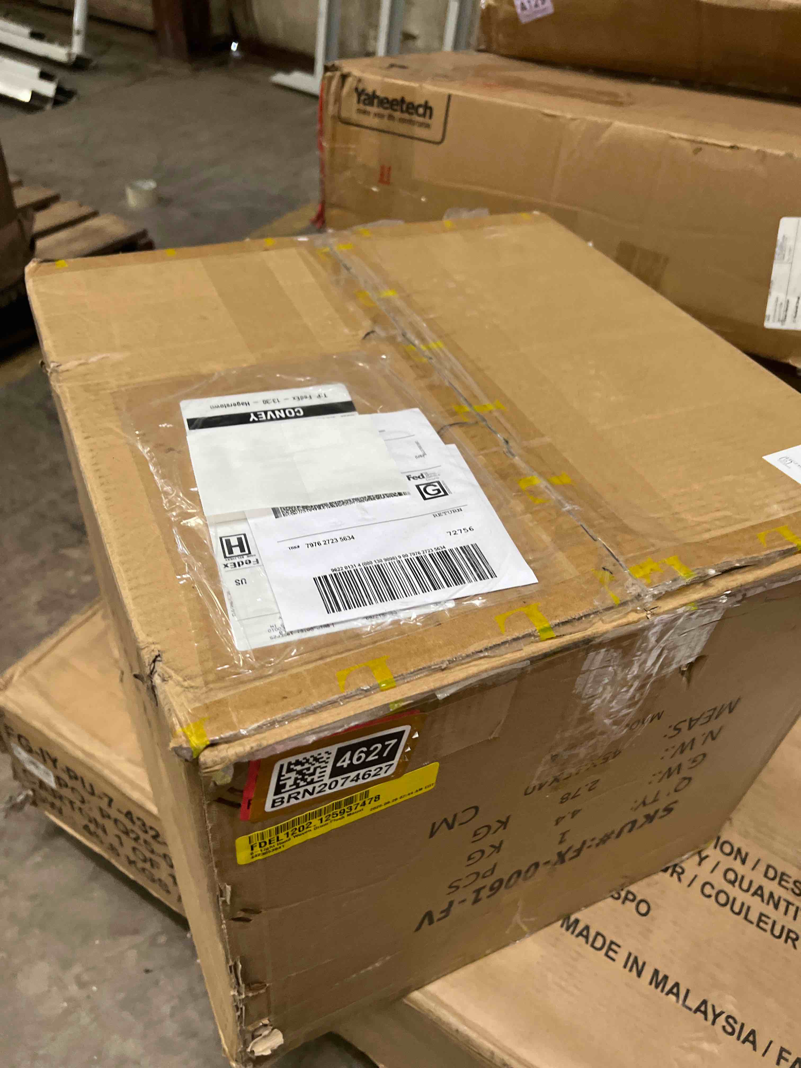 5-Light Hand Woven Drum Flush Mount