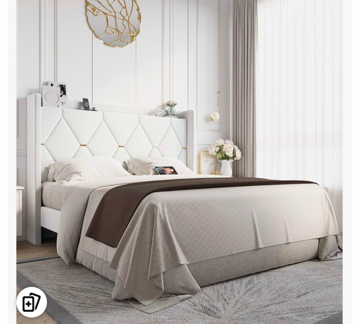 ameire upholstered bed
