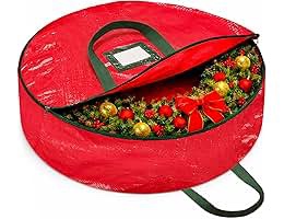 LED PVC Christmas Wreath with Red Bow