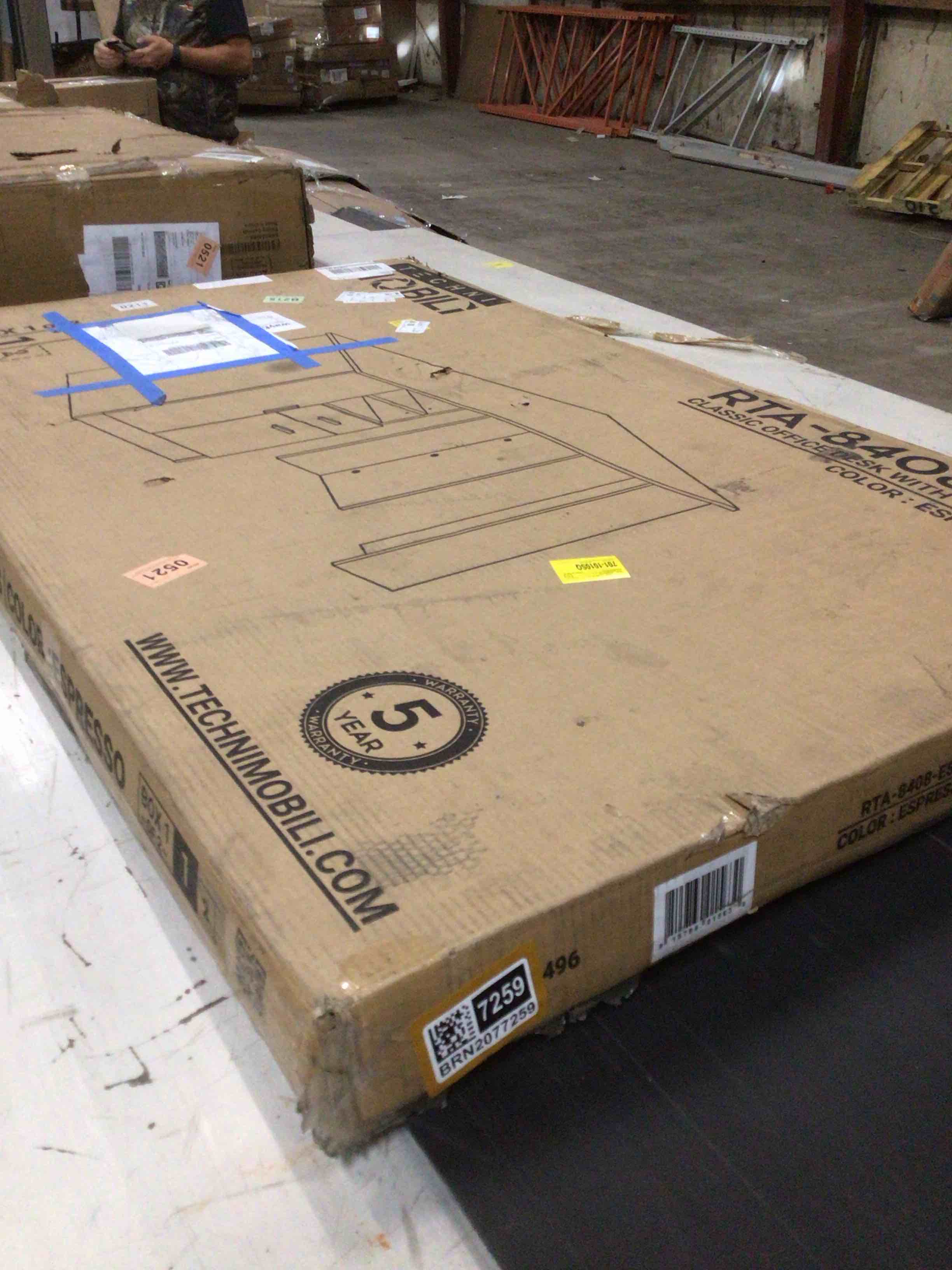 Condition photo showing Good Condition for Techni Mobili Classic Office Desk With Storage