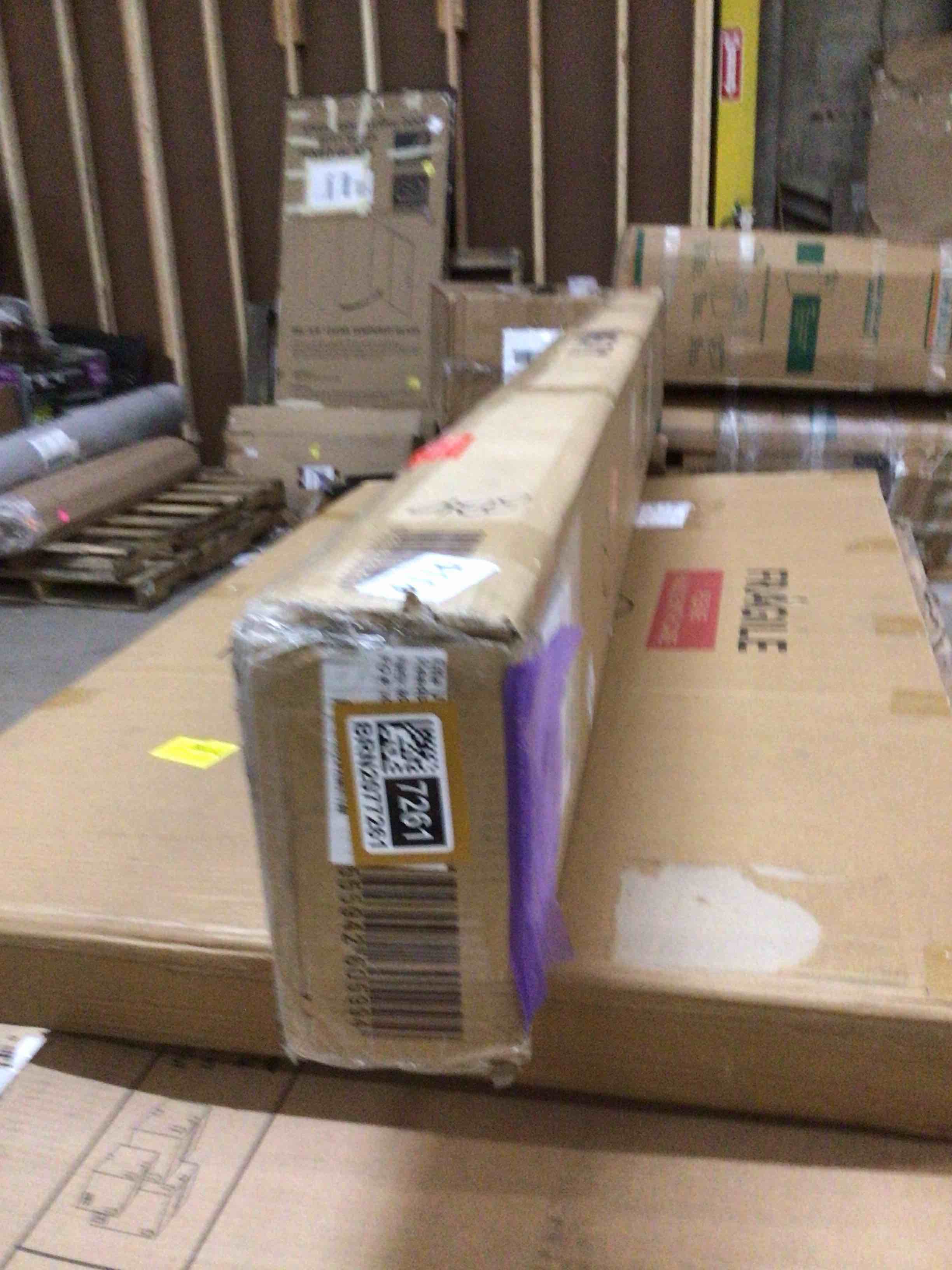 Condition photo showing Good Condition for Farmersville Upholstered Panel Headboard