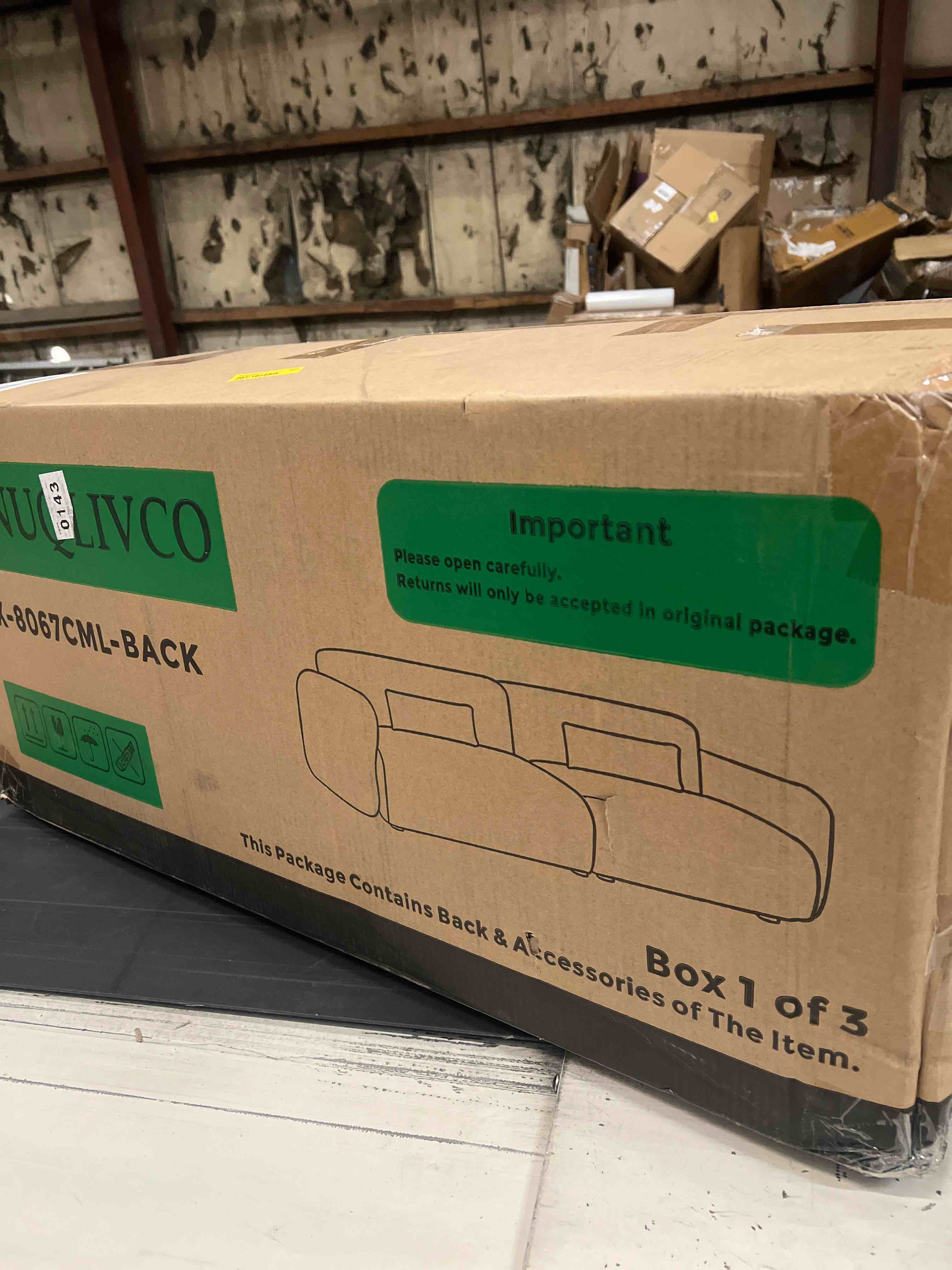 Condition photo showing Good Condition for 90 "Wide 3 Seat Upholstered Polyester Sofa with Throw Pillows Available in Living Room Apartment