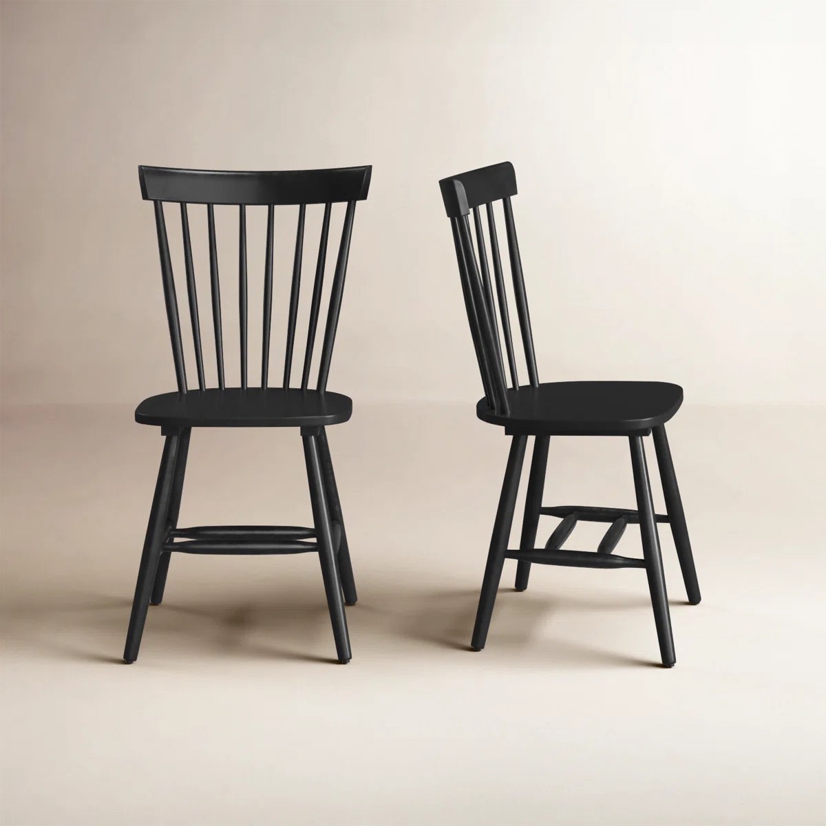 Matanna Solid Wood Windsor Back Side Chair