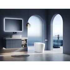 DeerValley Premium Smart Toilet – LED Display, Auto Open \u0026 Close, Heated Seat, Warm Water Wash, Wireless Remote