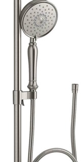 mf hand shower kit, 2.5gpm regadera de Mano multifunctional kit pomme de douchette multi-fonction 