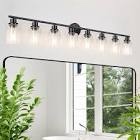 8-Light Modern Bathroom Vanity Light