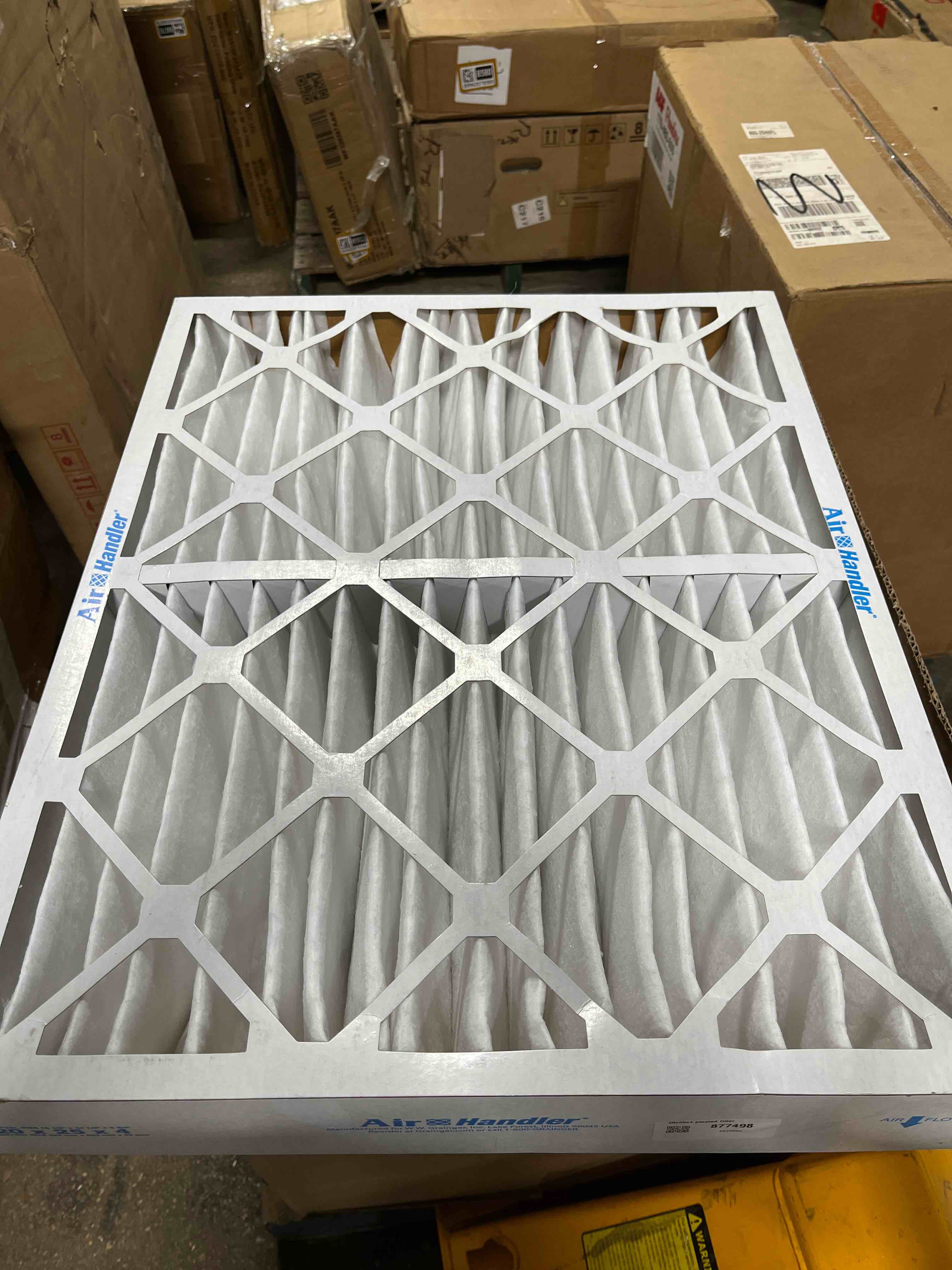 20x25x4 pleated filter 5 pk