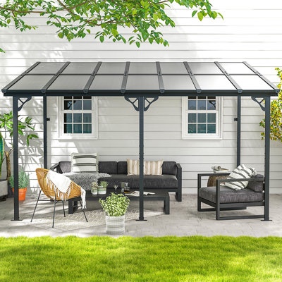 Metal Pergola With Canopy