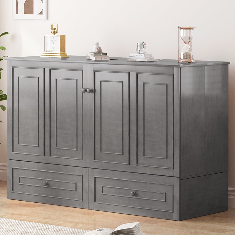 Condition photo showing Good Condition for Kenzie Upholstered Murphy Storage Bed