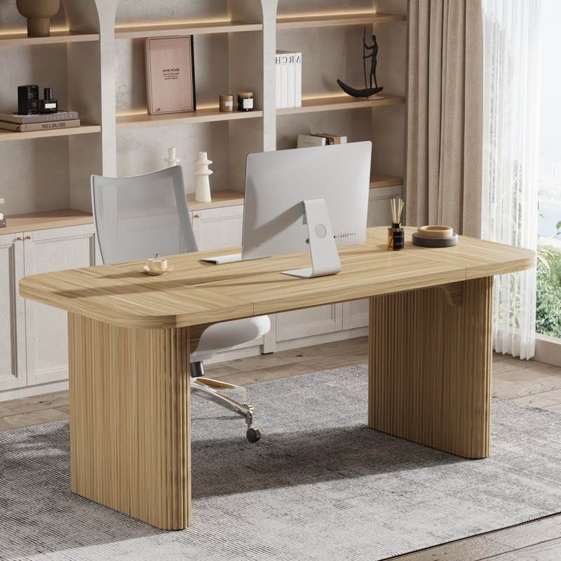 Girace 62.99\u0027\u0027 W Modern Simple Executive Computer Desk with Engineered Wood Top and Legs
