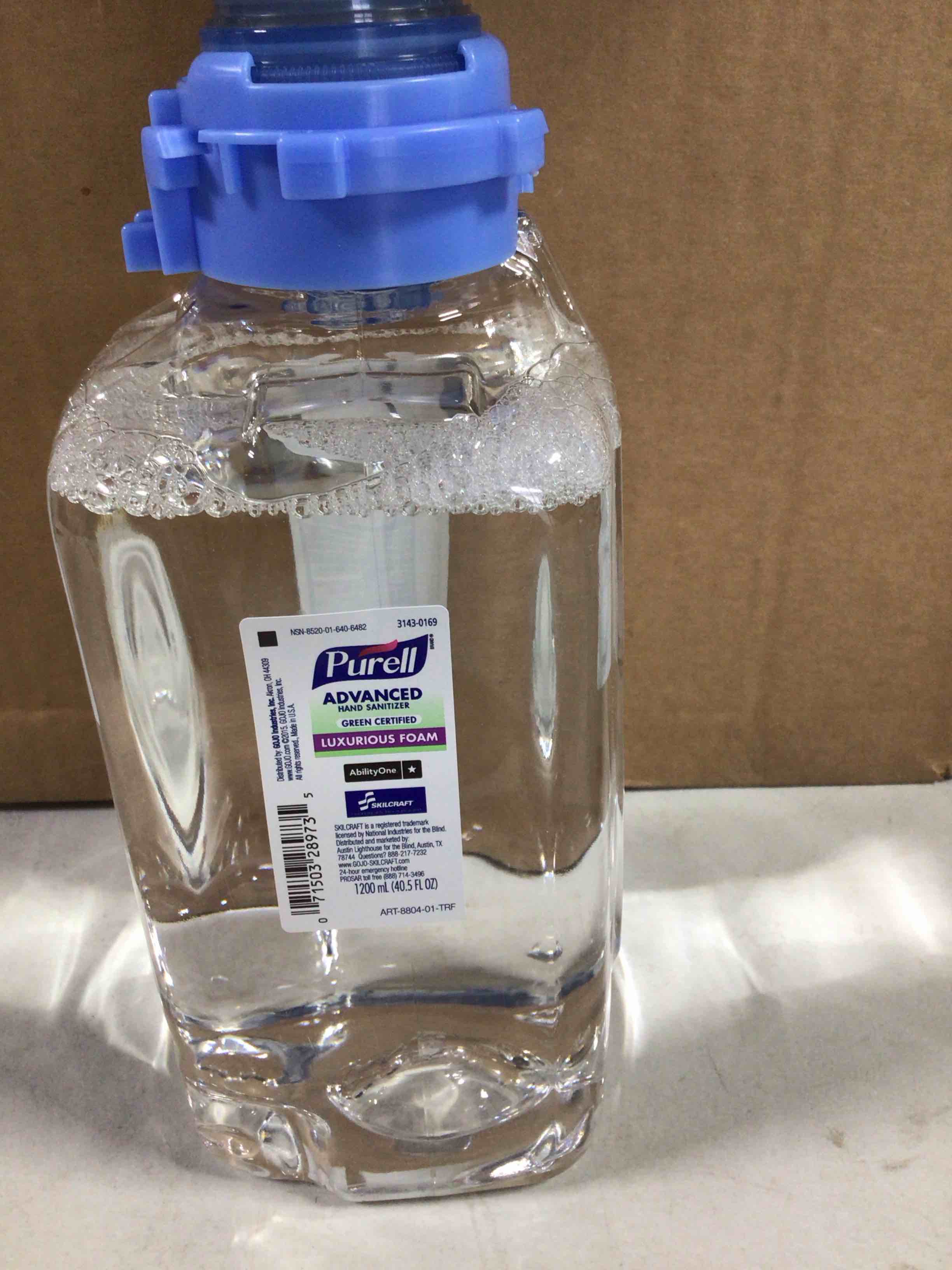 Hand sanitizer foam