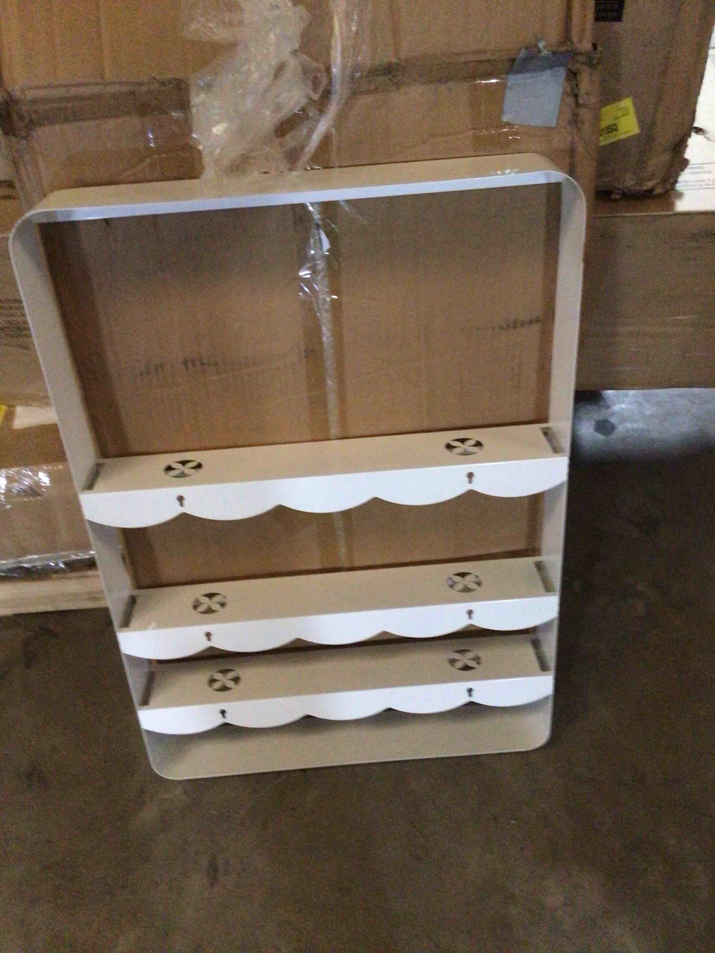 Treocho Kids Bookshelf, wall mounted 3 Shelf