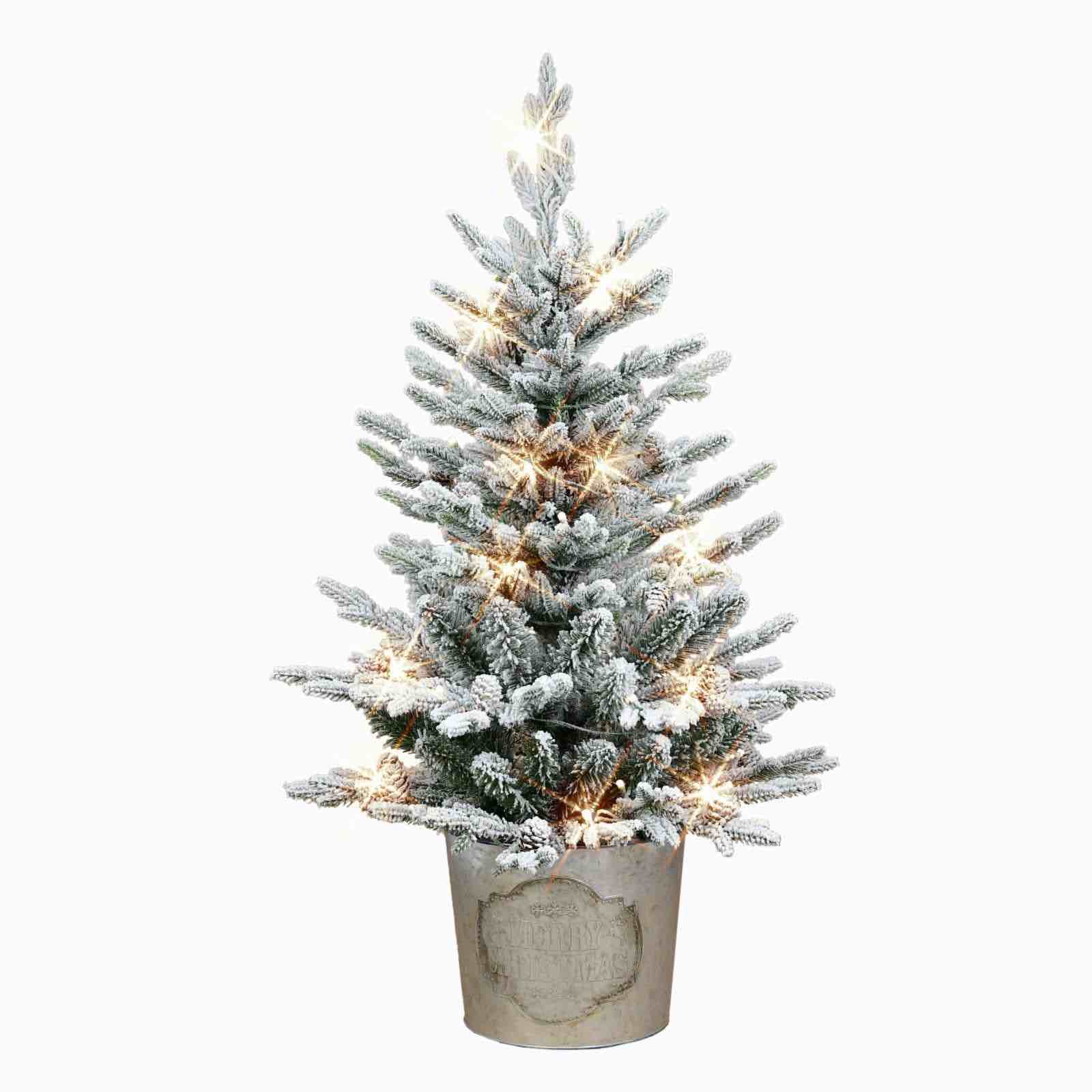 Puleo International Inc. Flame Retardant 3ft Christmas Tree