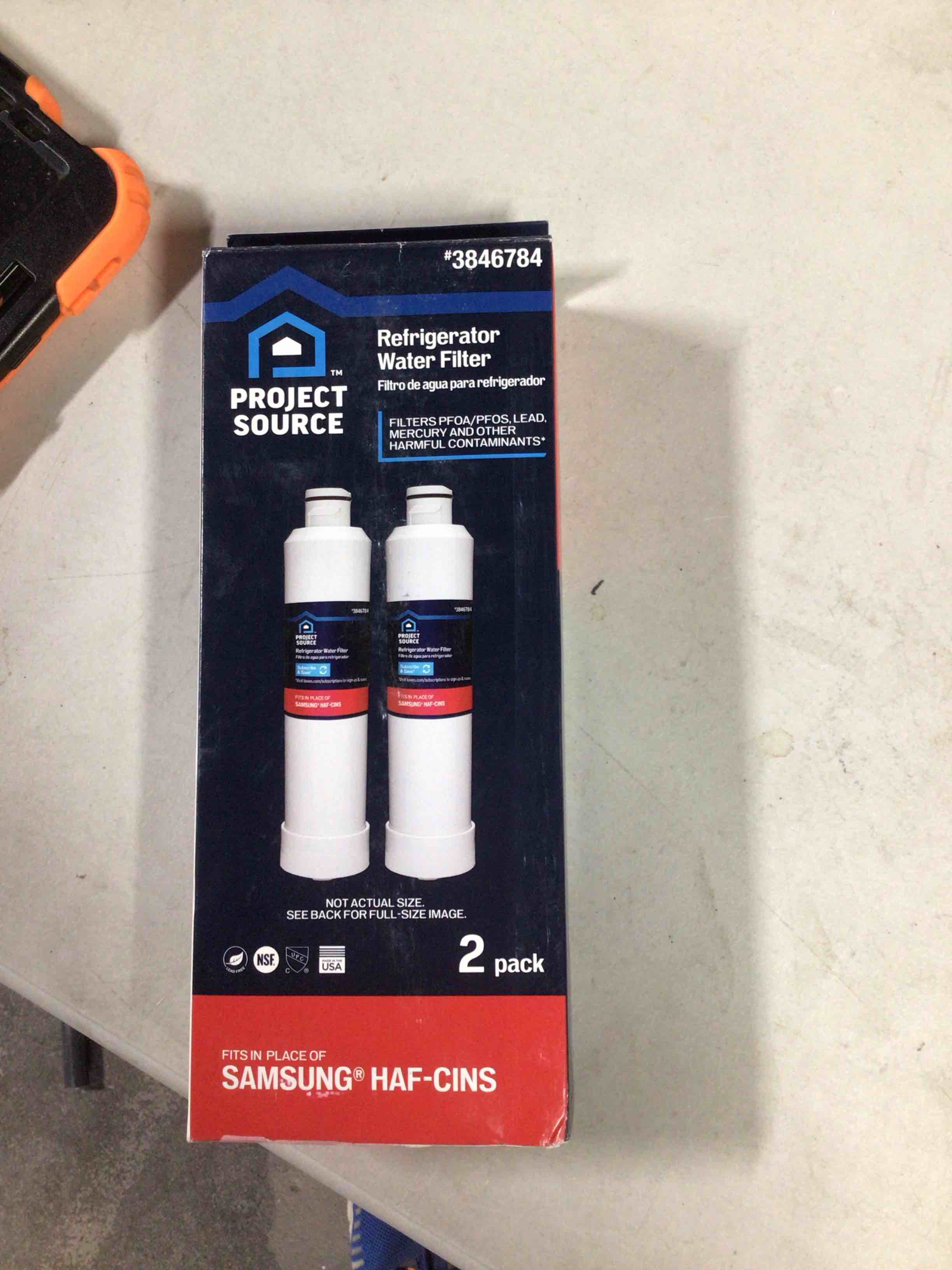 Project Source Refrigerator Water Filter