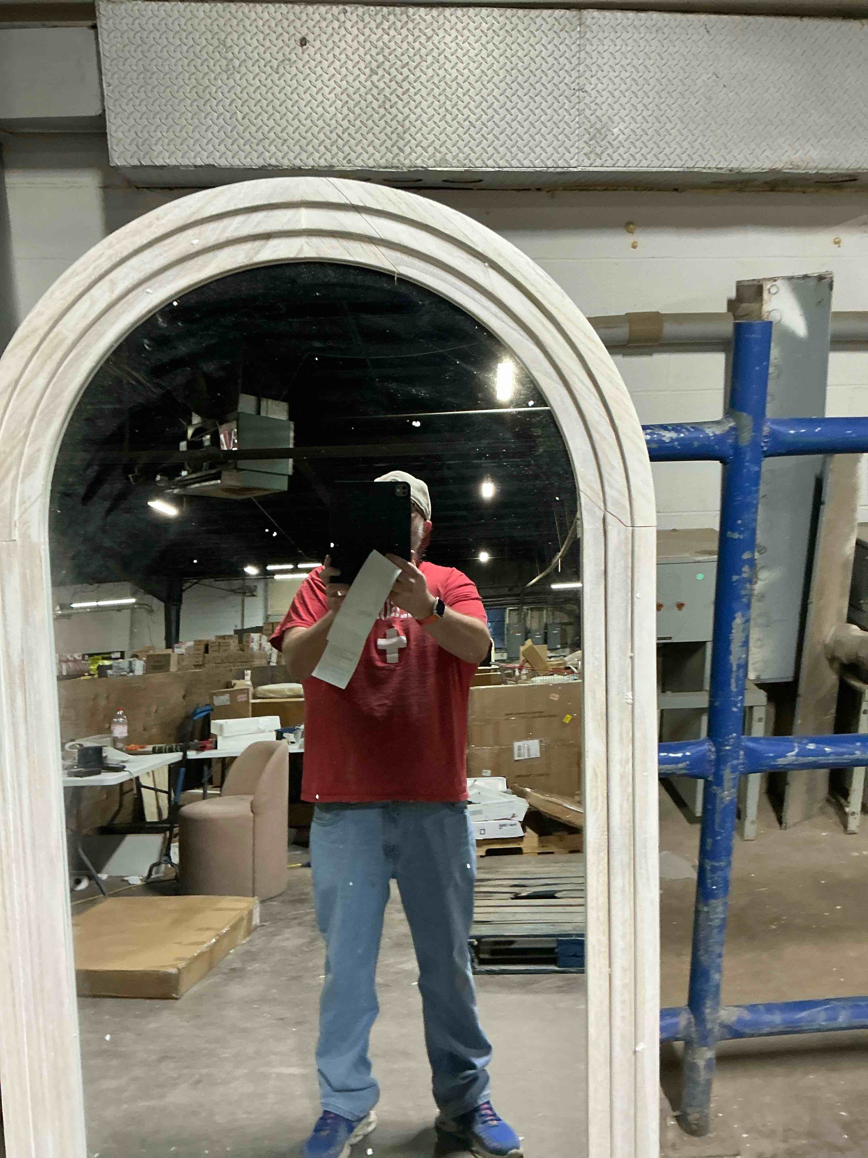 Dala Solid Wood Arch Mirror