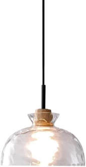 Pendant Lamp with Clear Glass Bulb