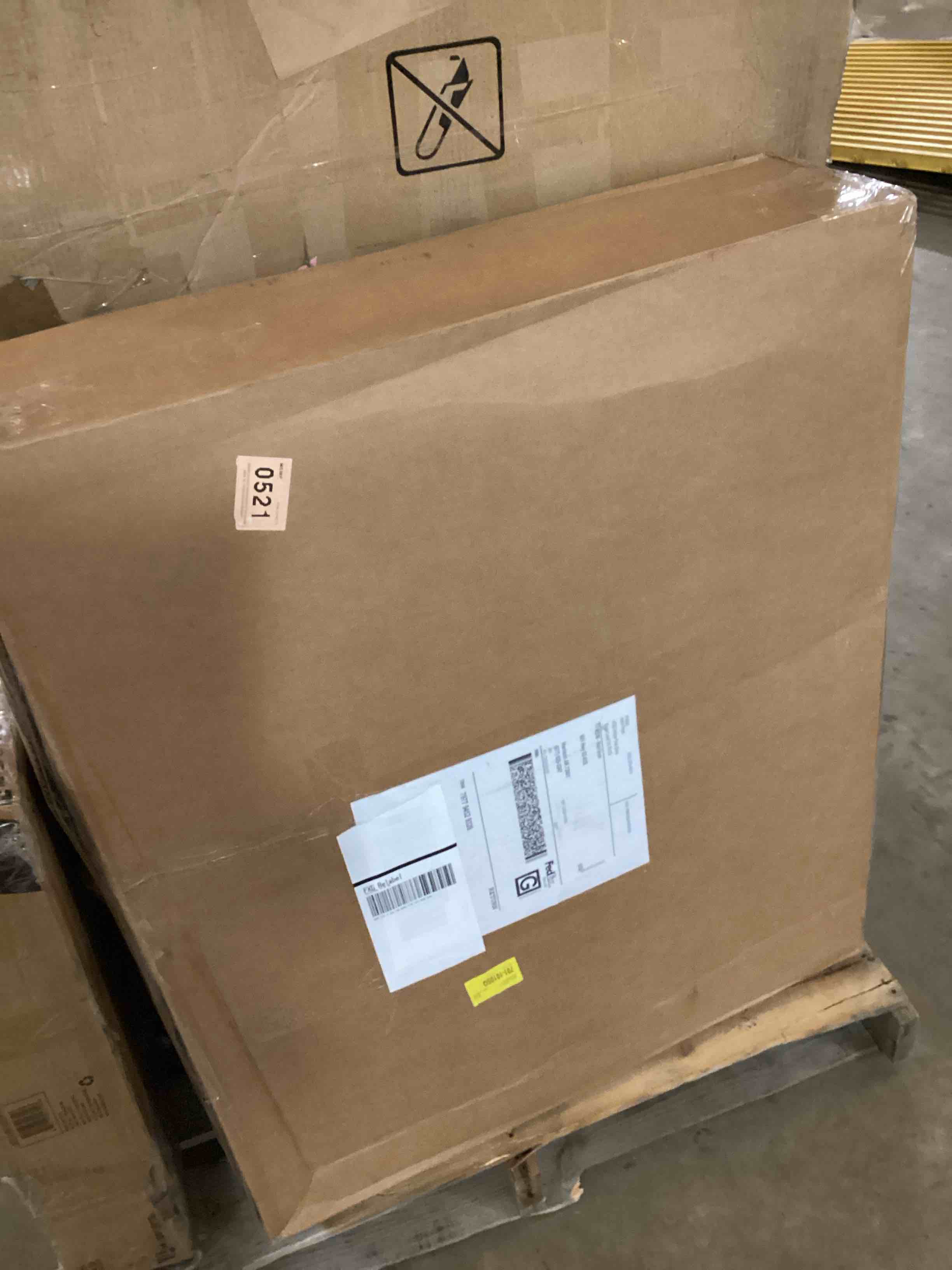 Condition photo showing Good Condition for Upholstered Solid Wood Dining Chair Side Chair