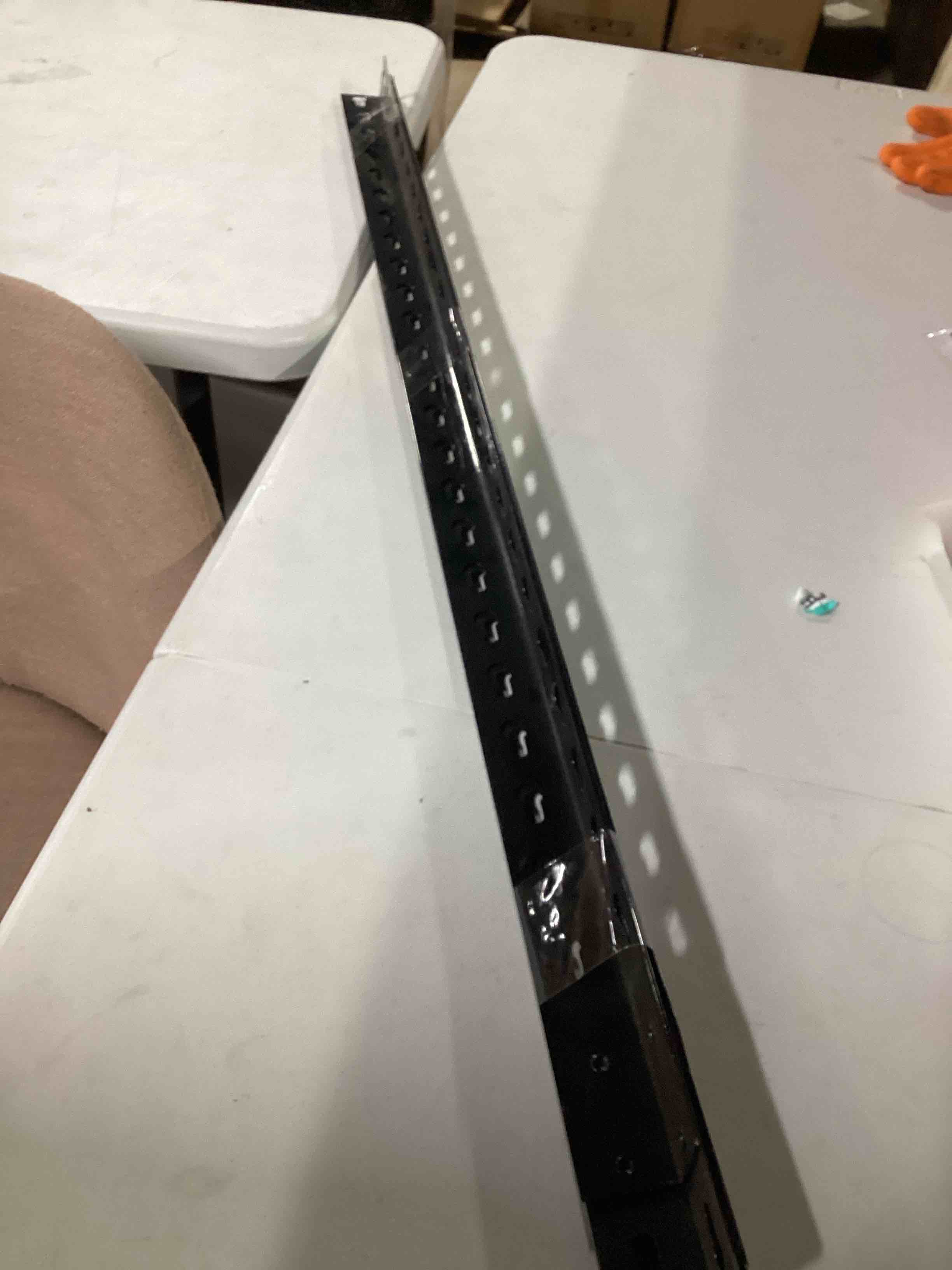 Condition photo showing As Is for Mounting Rail for Shelving