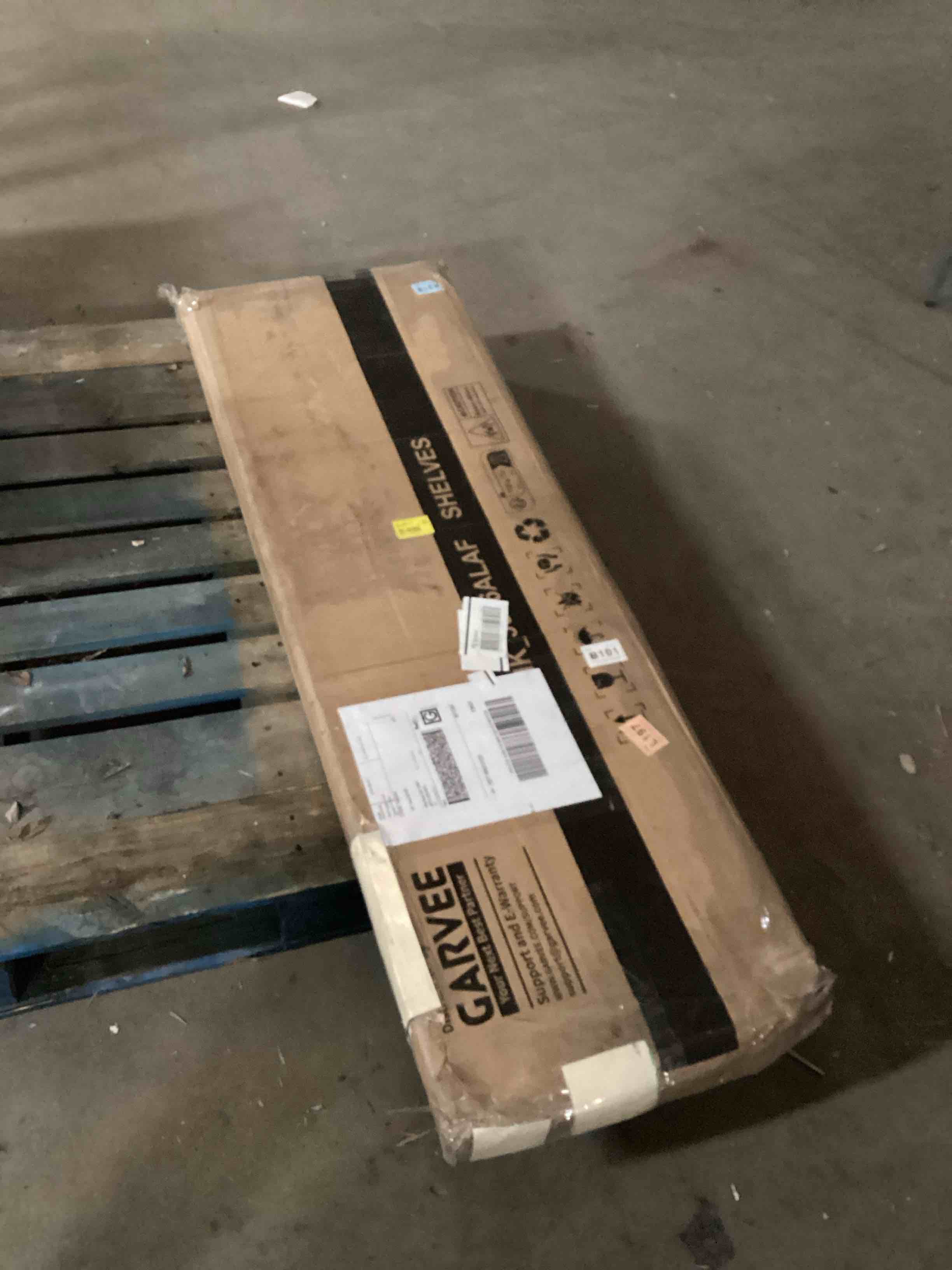 Condition photo showing Good Condition for Heavy Duty Garage Shelving Units, 3 Tier Adjustable Storage Shelves Metal Utility Storage Rack