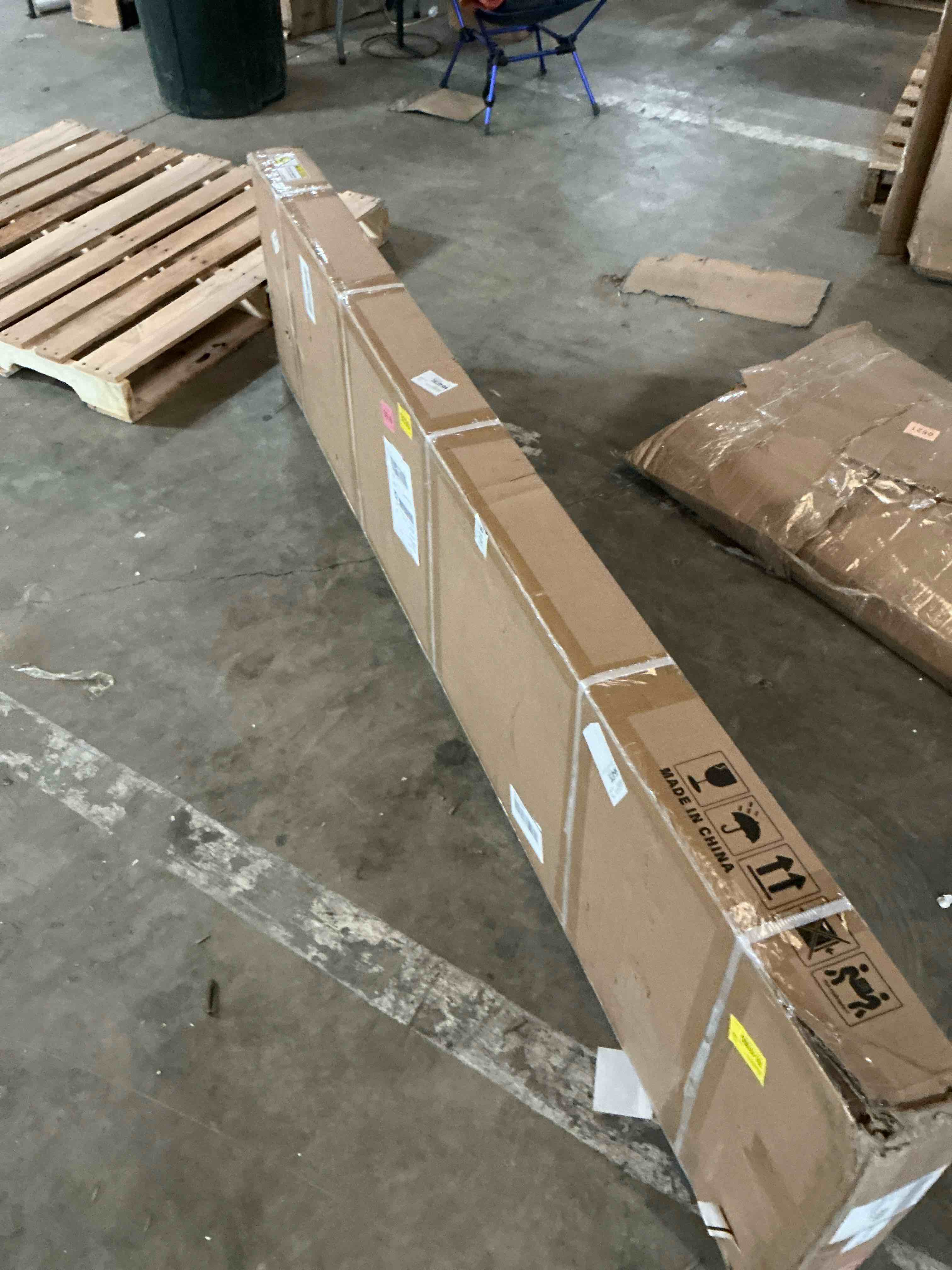 Condition photo showing Good Condition for Bifold Doors for 30" x 80" Opening, Closet Folding Doors with Hardware kit Included, Water-Proof PVC Surface, Assembly Required, 3-Panel-White