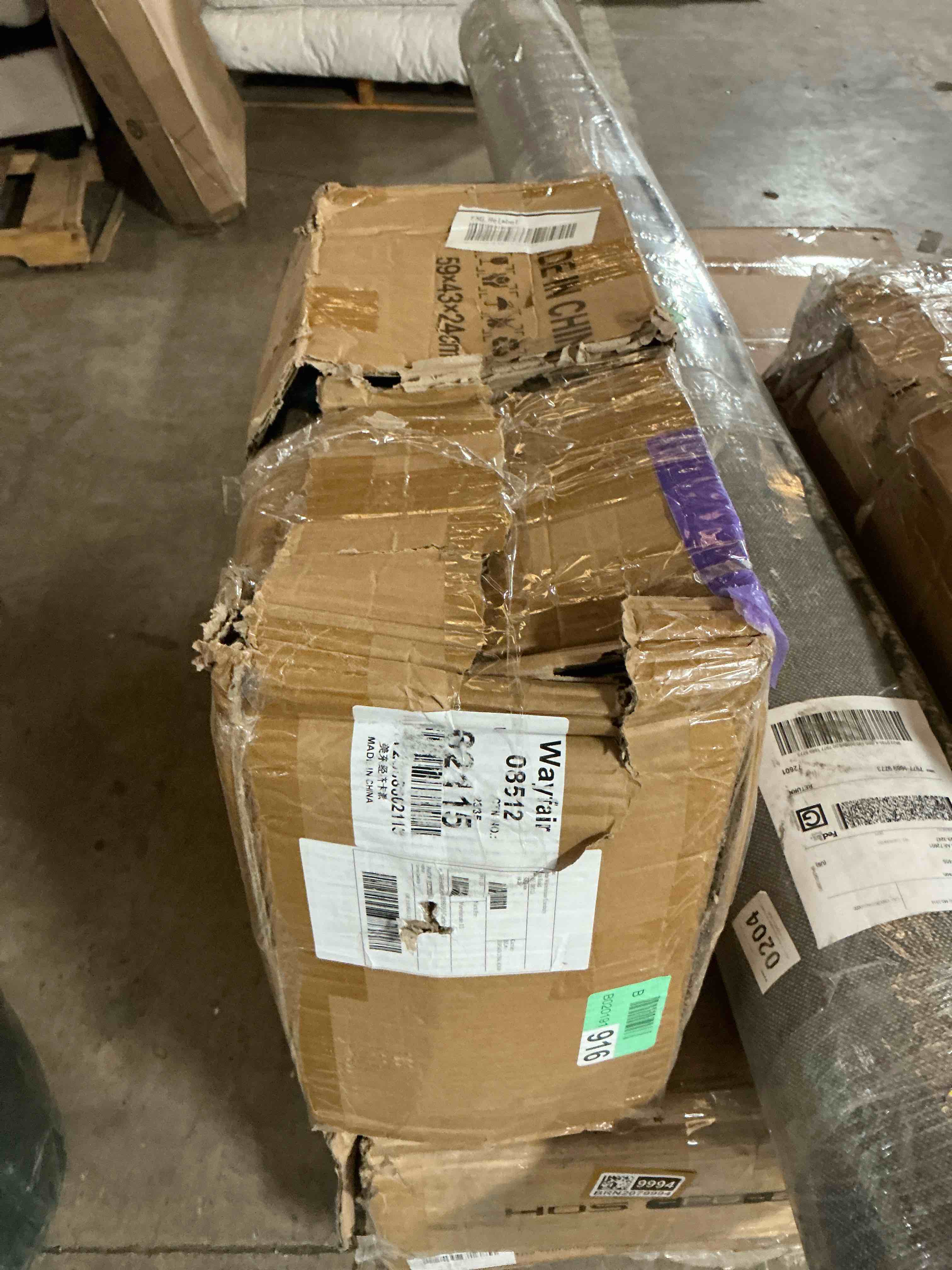 Condition photo showing Good Condition for Machine Washable Non-Slip Blue Oriental Area Rug